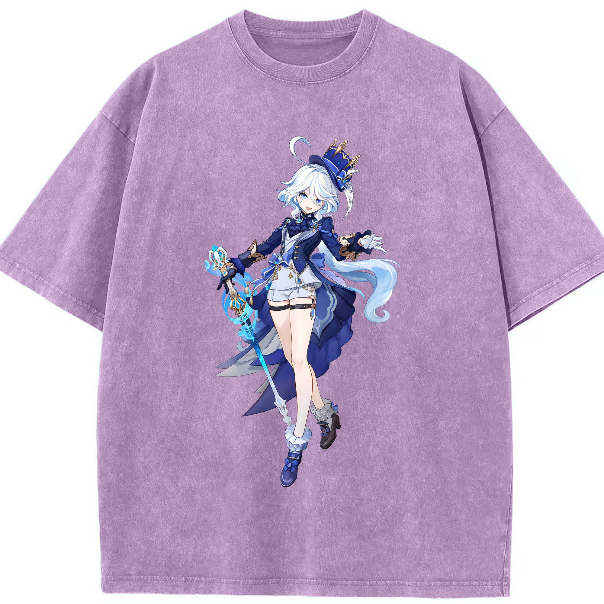 （画像用） ちいかわ ちいかわ Chii-kawa chiikawa 綿100% ヴィンテージ風 半袖Tシャツ（フロントプリント）