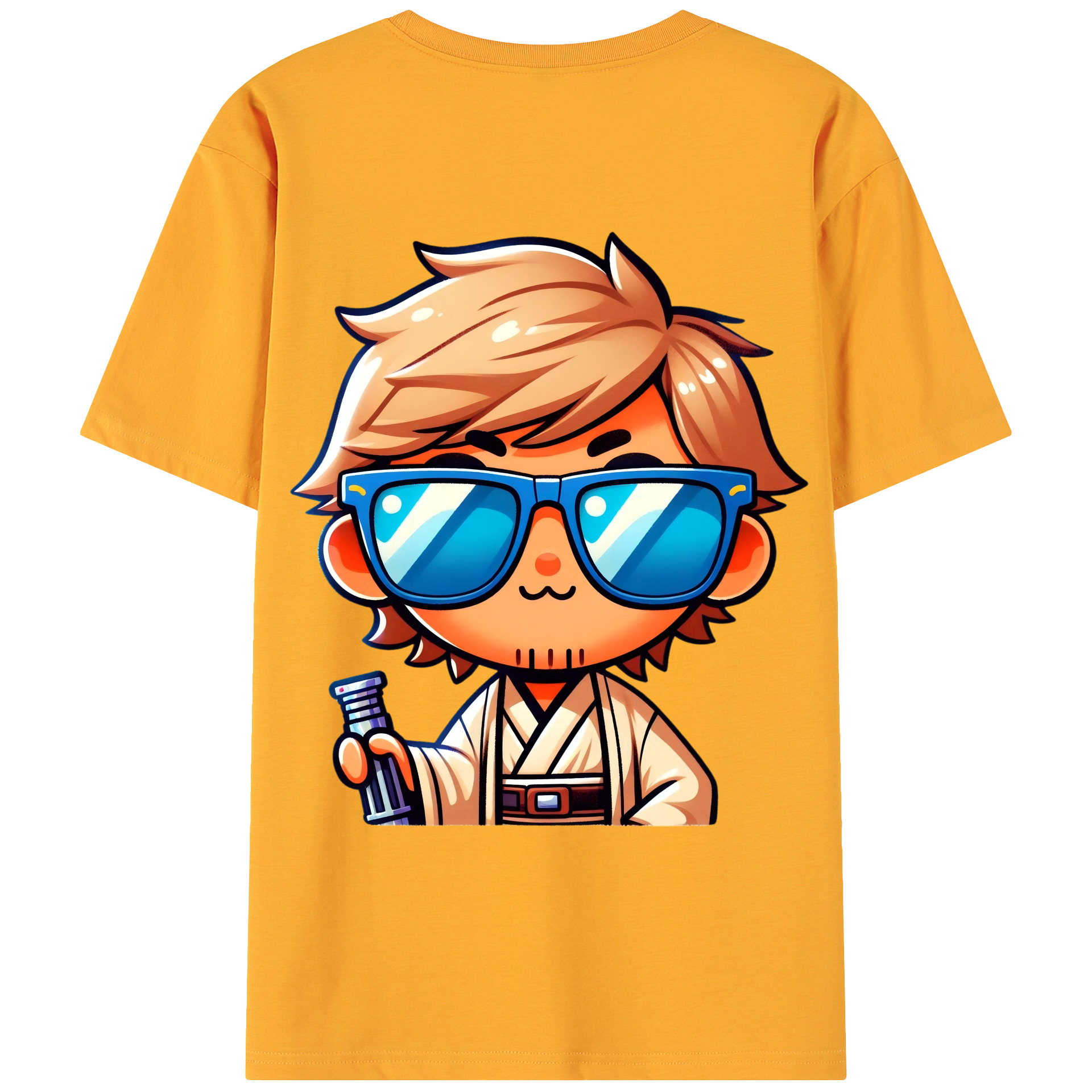 （画像用） ちいかわ うさぎ Chii-kawa usagi 綿100％ メンズ半袖Tシャツ（バックプリント） 通気性