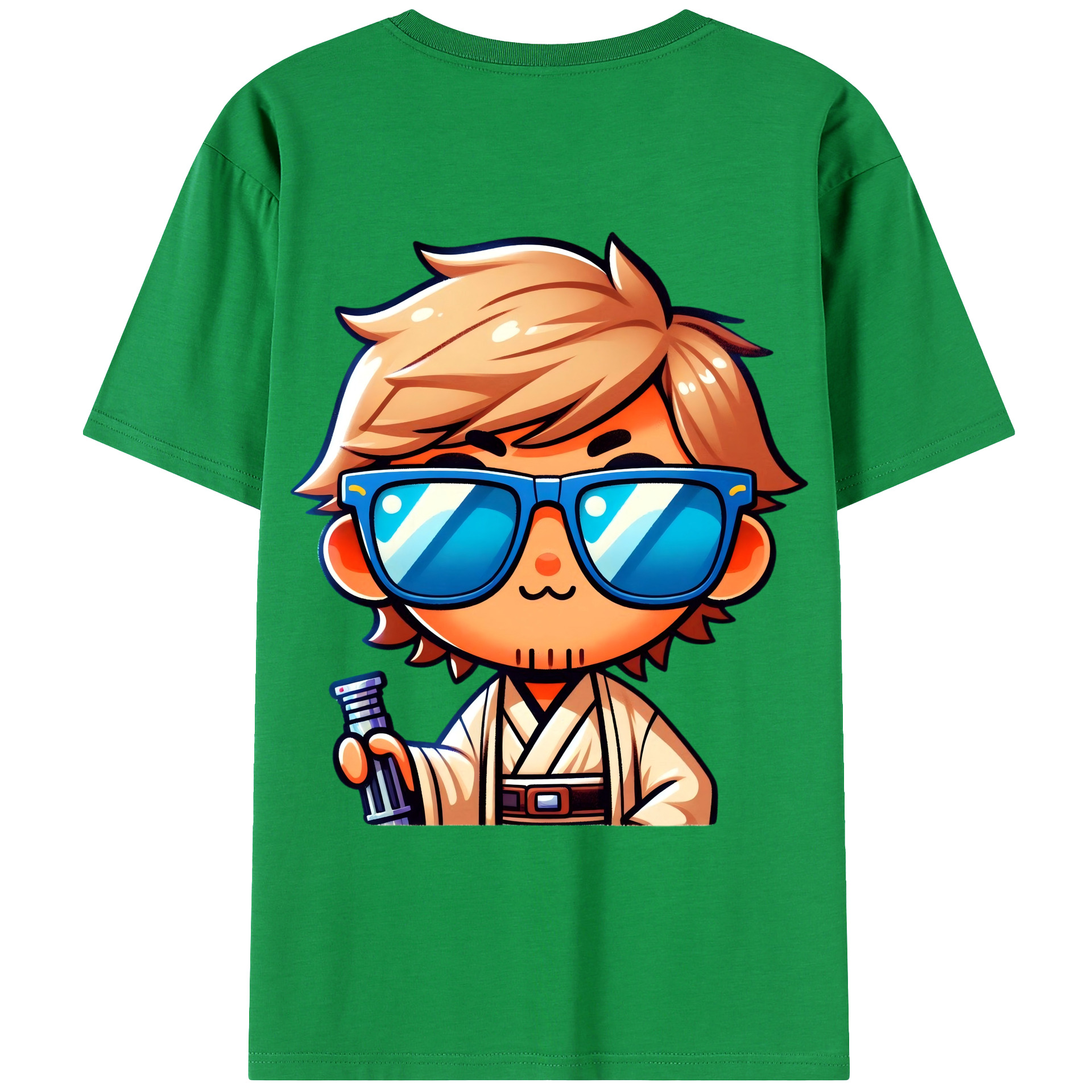 （画像用） ちいかわ うさぎ Chii-kawa usagi 綿100％ メンズ半袖Tシャツ（バックプリント） 通気性