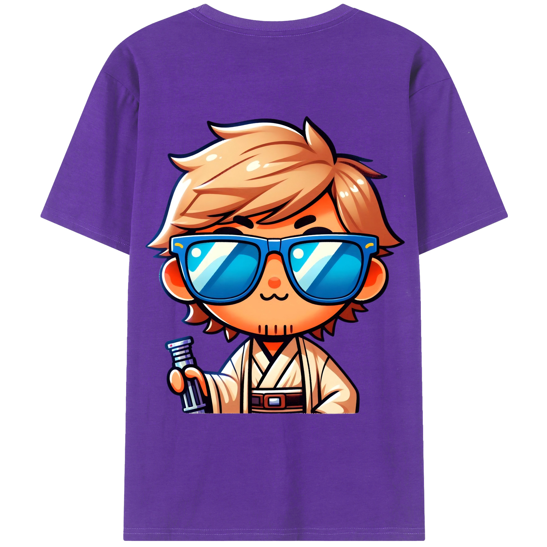 （画像用） ちいかわ うさぎ Chii-kawa usagi 綿100％ メンズ半袖Tシャツ（バックプリント） 通気性