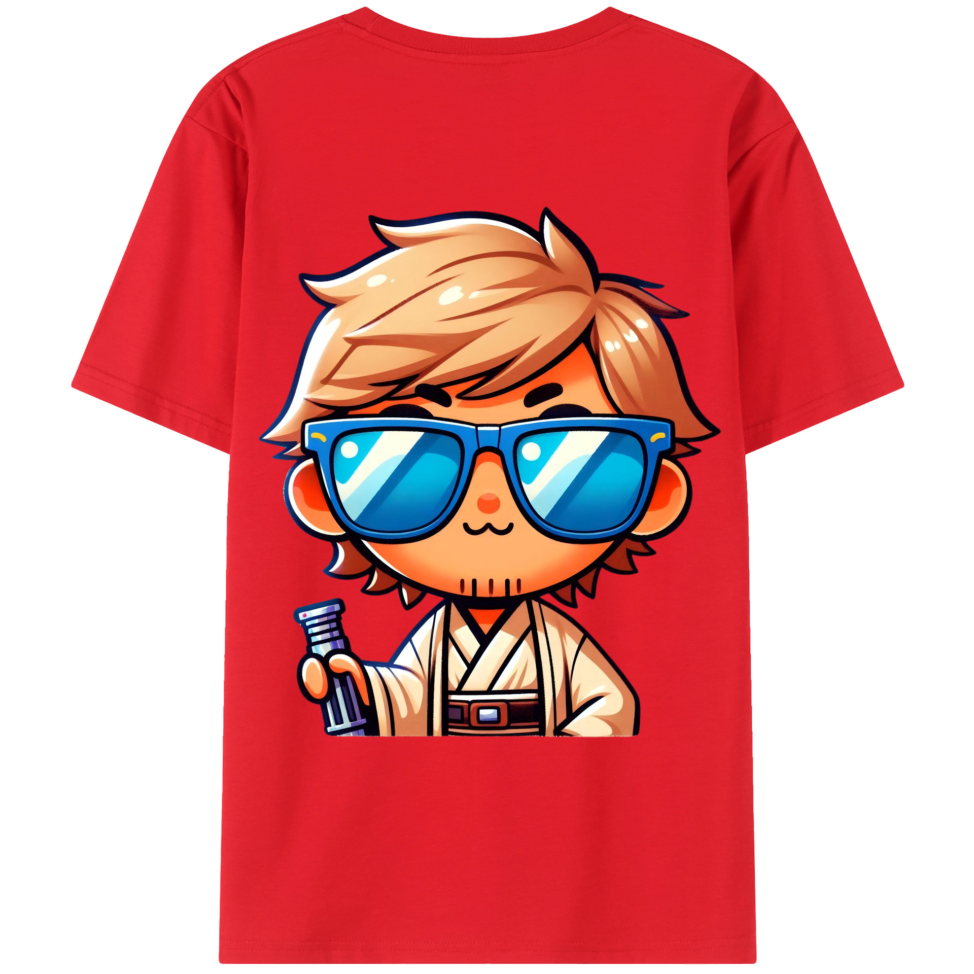 （画像用） ちいかわ うさぎ Chii-kawa usagi 綿100％ メンズ半袖Tシャツ（バックプリント） 通気性