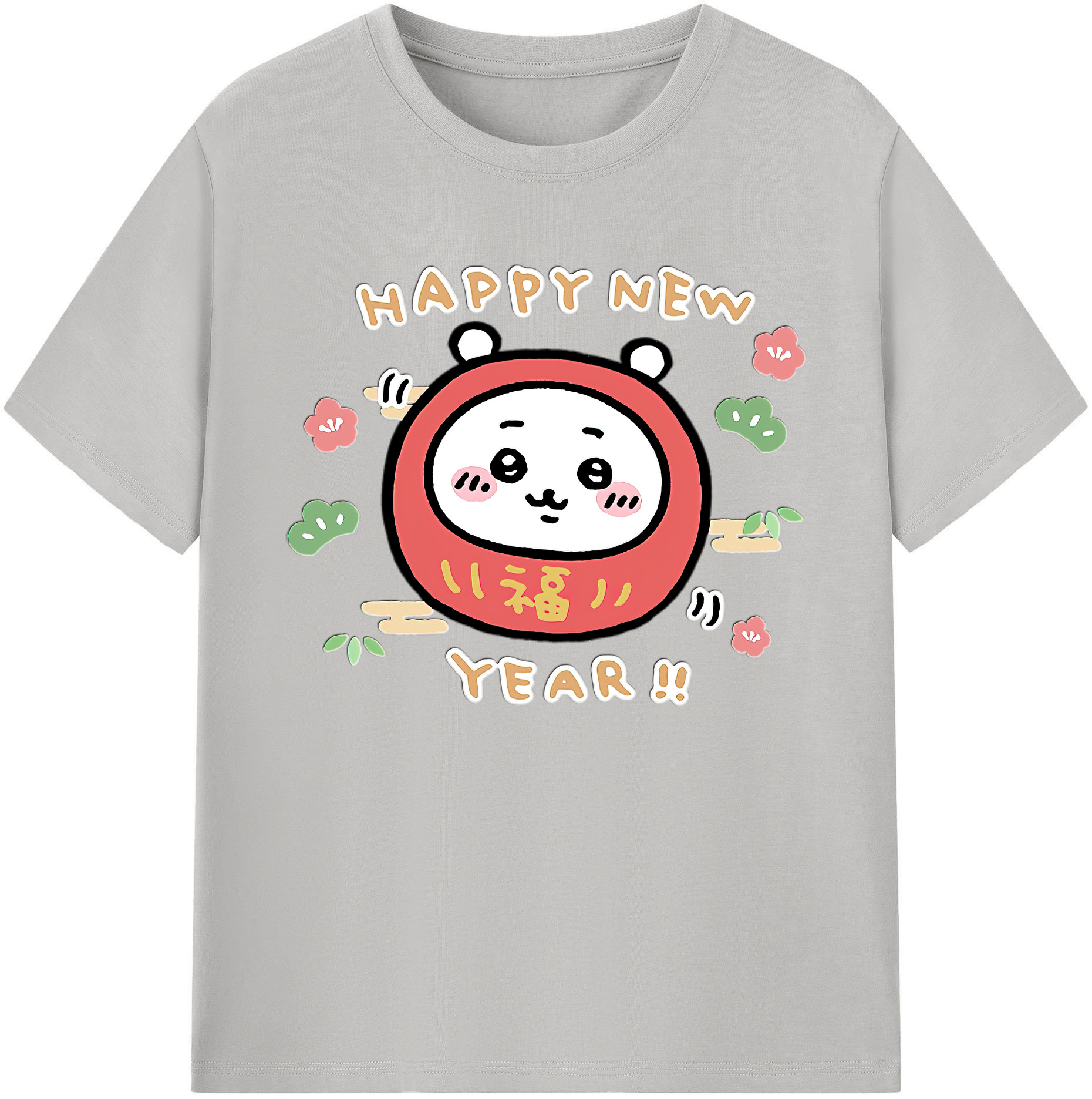 （画像用） ちいかわ ちいかわ Chii-kawa chiikawa 綿100％ メンズ半袖Tシャツ｜肌触りやわらか＆通気性