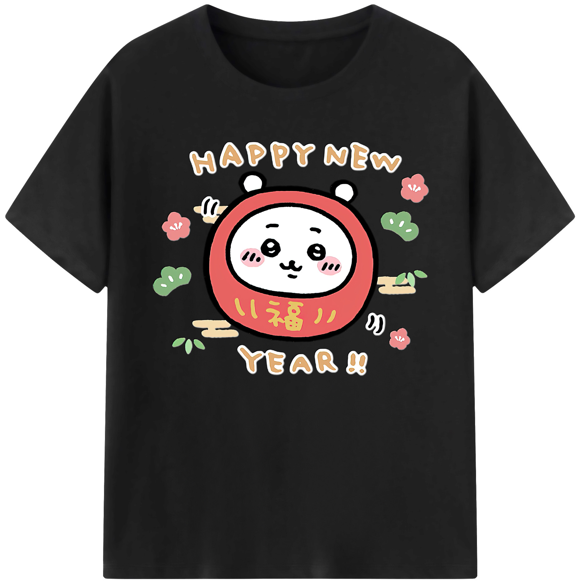 （画像用） ちいかわ ちいかわ Chii-kawa chiikawa 綿100％ メンズ半袖Tシャツ｜肌触りやわらか＆通気性