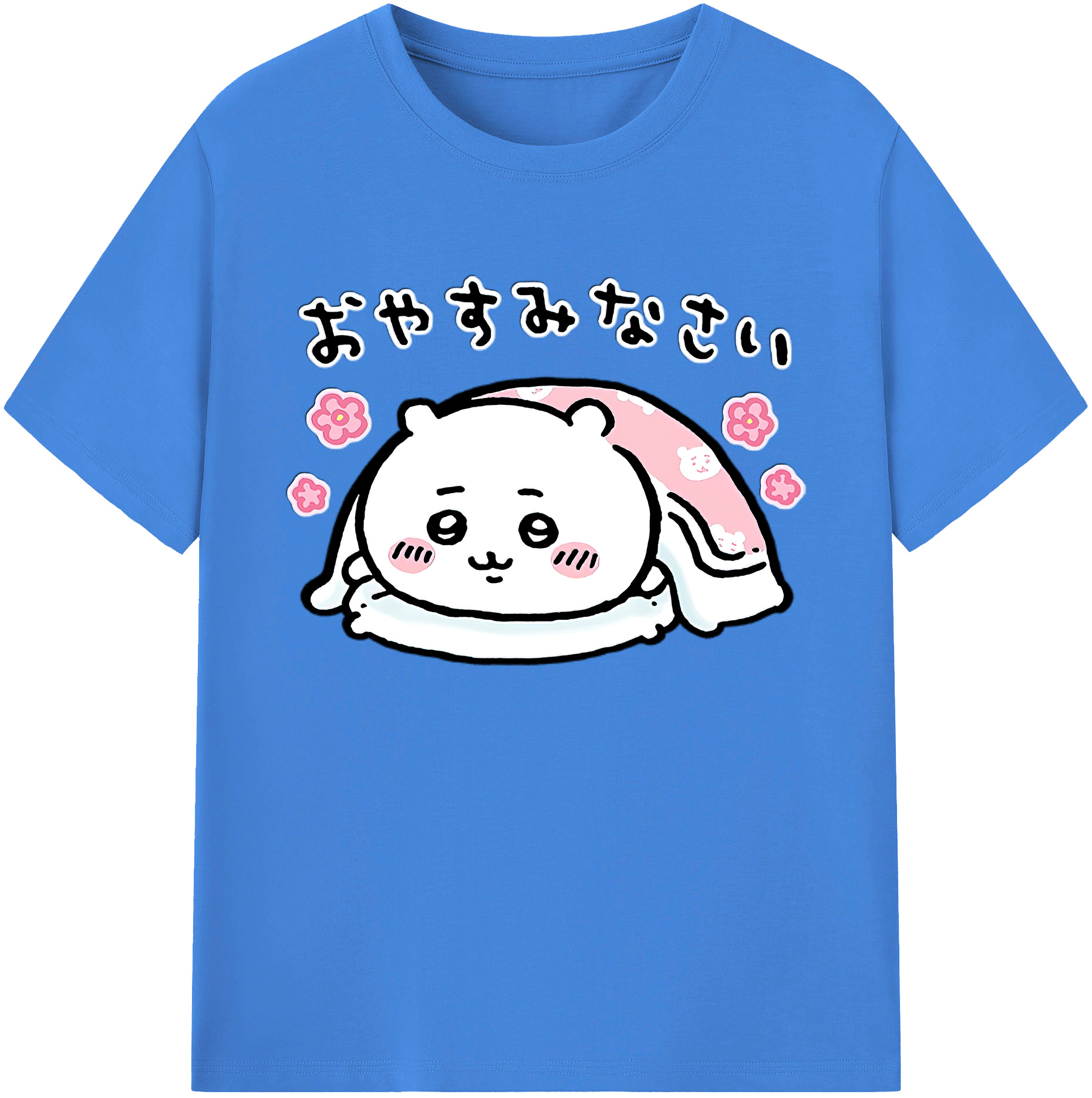 （画像用） ちいかわ ちいかわ Chii-kawa chiikawa 綿100％ メンズ半袖Tシャツ｜肌触りやわらか＆通気性