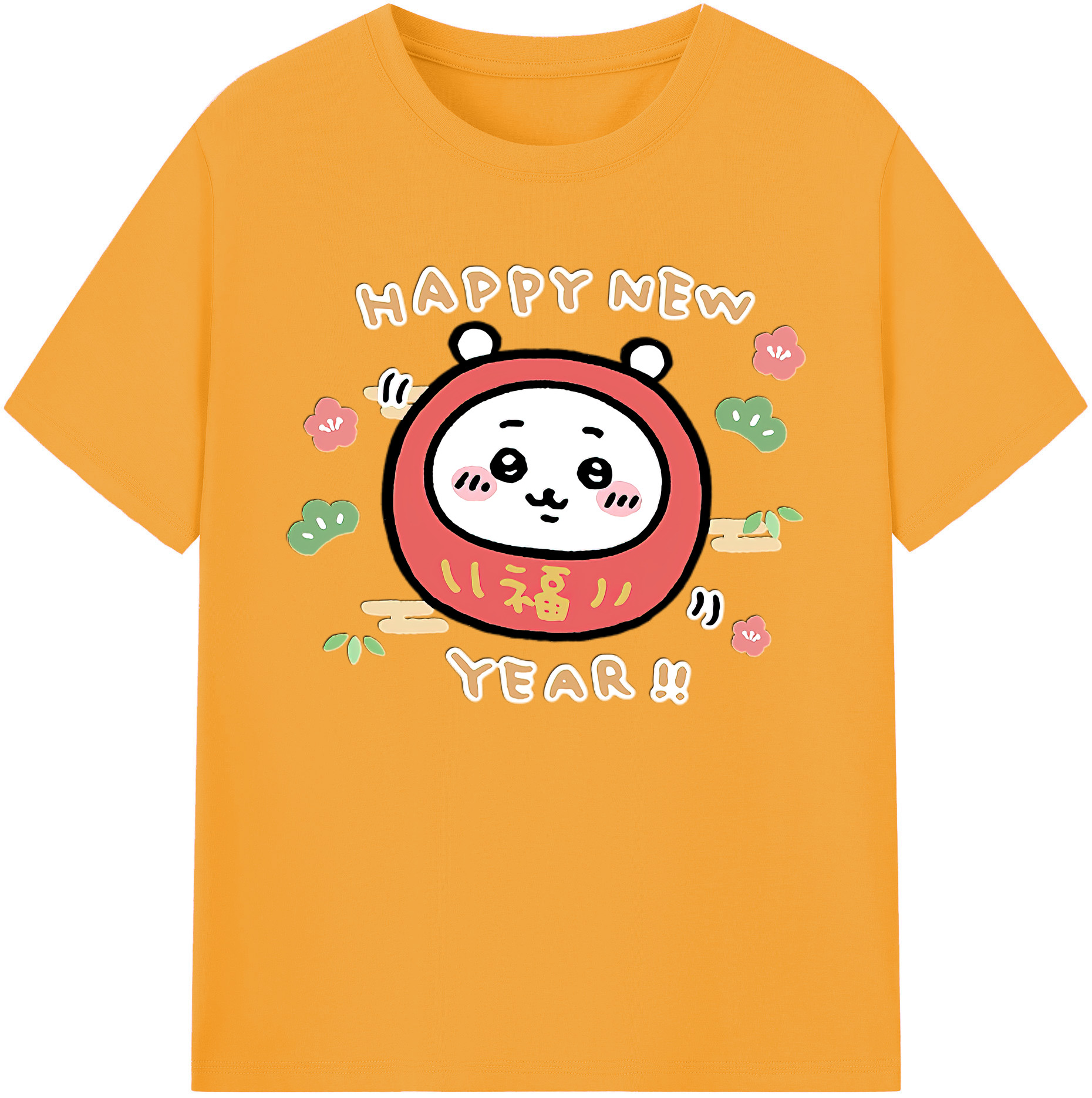 （画像用） ちいかわ ちいかわ Chii-kawa chiikawa 綿100％ メンズ半袖Tシャツ｜肌触りやわらか＆通気性