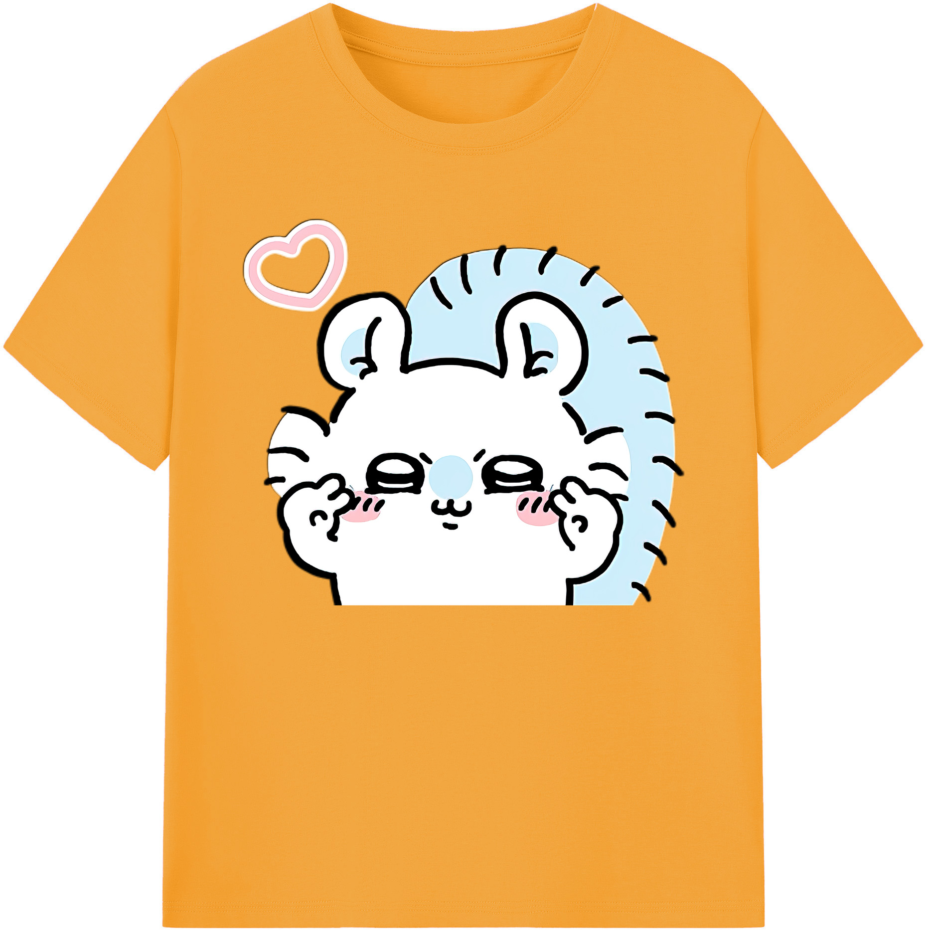 （画像用） ちいかわ モモンガ Chii-kawa Momonga 綿100％ メンズ半袖Tシャツ｜肌触りやわらか＆通気性
