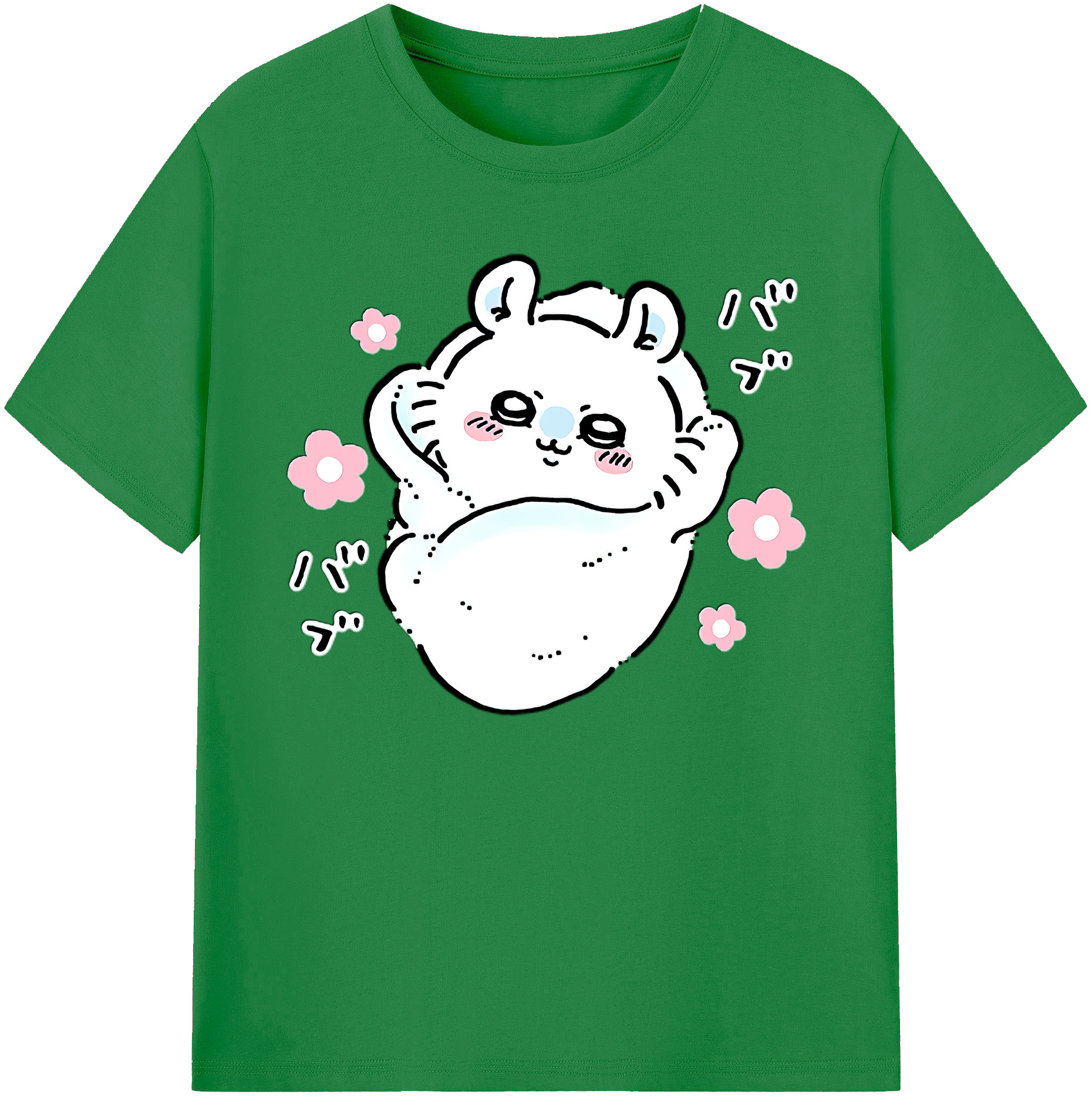 （画像用） ちいかわ モモンガ Chii-kawa Momonga 綿100％ メンズ半袖Tシャツ｜肌触りやわらか＆通気性