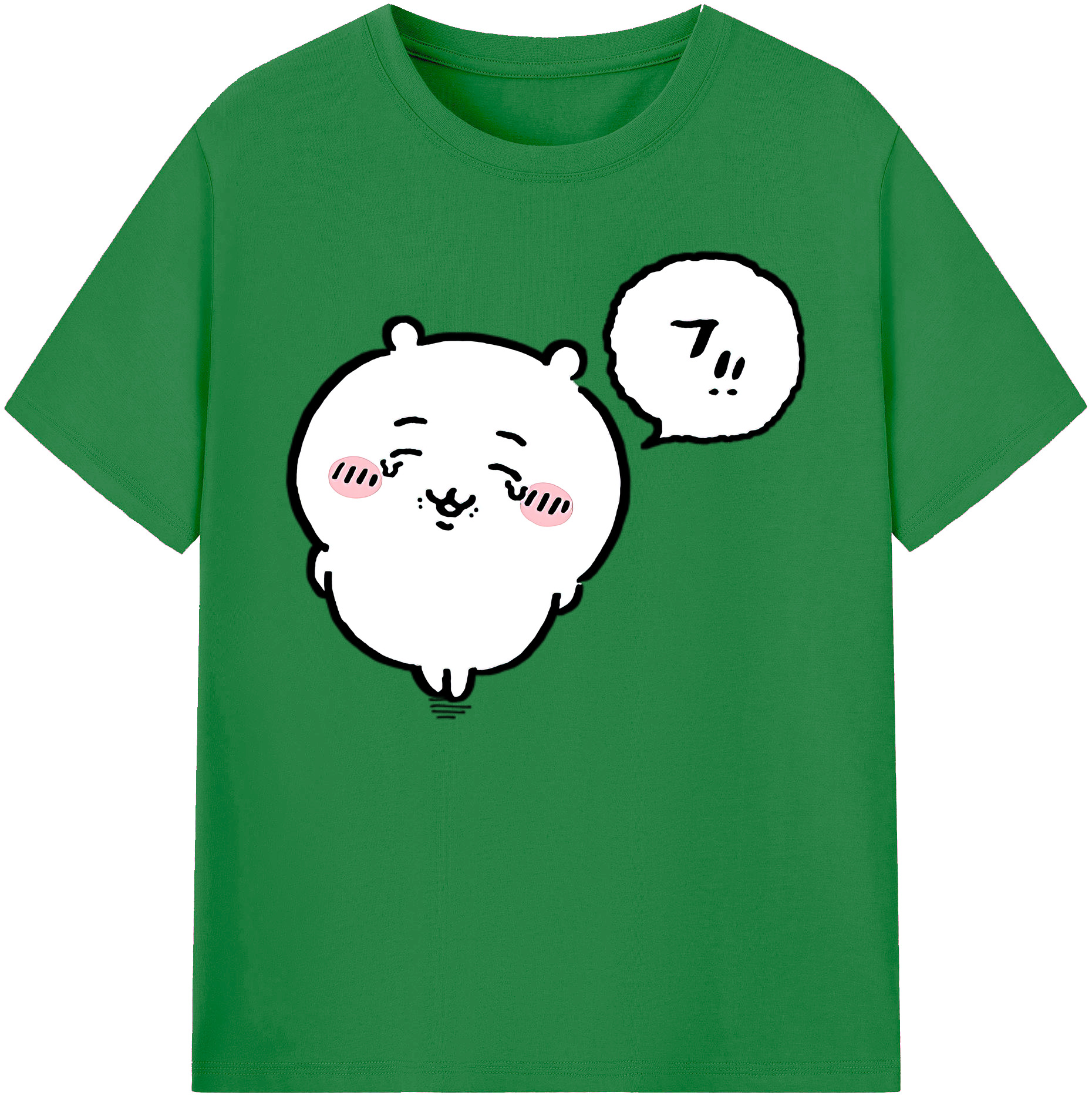 （画像用） ちいかわ ちいかわ Chii-kawa chiikawa 綿100％ メンズ半袖Tシャツ｜肌触りやわらか＆通気性