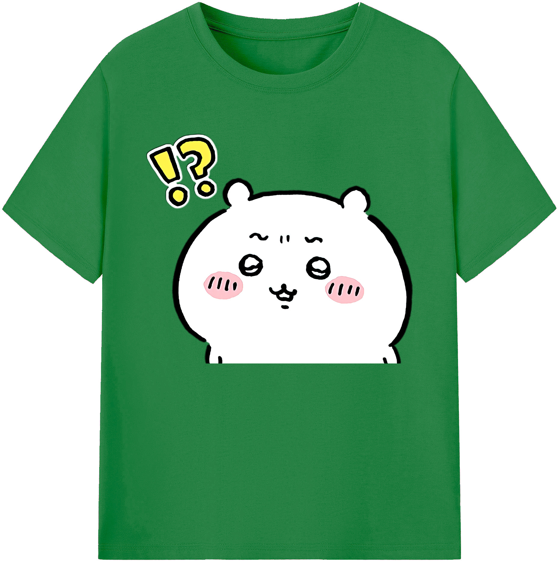 （画像用） ちいかわ ちいかわ Chii-kawa chiikawa 綿100％ メンズ半袖Tシャツ｜肌触りやわらか＆通気性