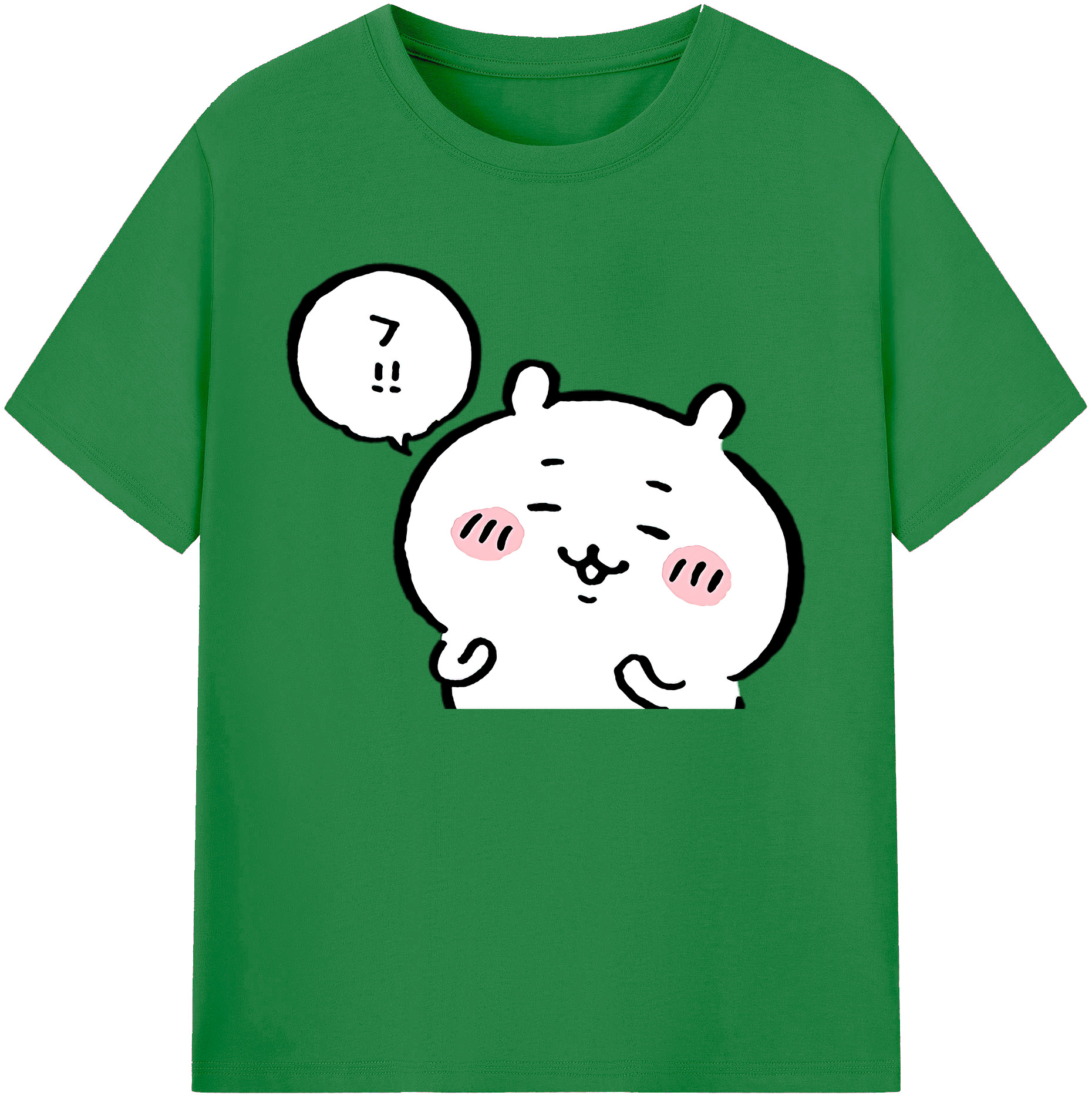 （画像用） ちいかわ ちいかわ Chii-kawa chiikawa 綿100％ メンズ半袖Tシャツ｜肌触りやわらか＆通気性