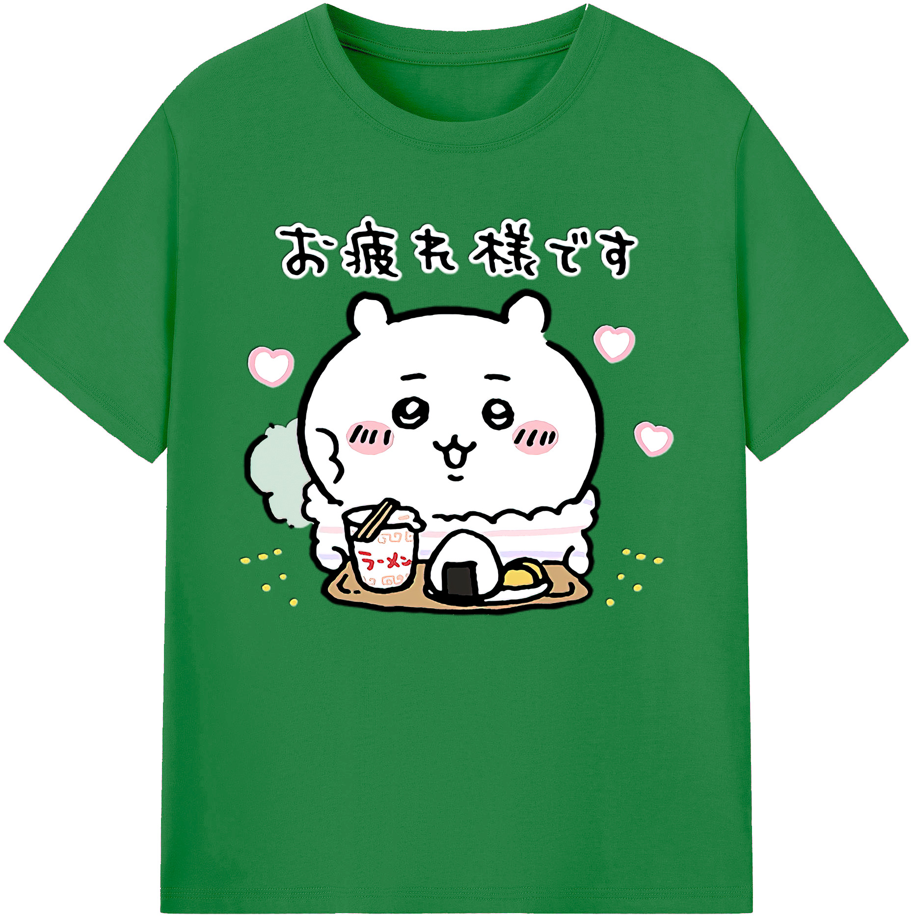 （画像用） ちいかわ ちいかわ Chii-kawa chiikawa 綿100％ メンズ半袖Tシャツ｜肌触りやわらか＆通気性