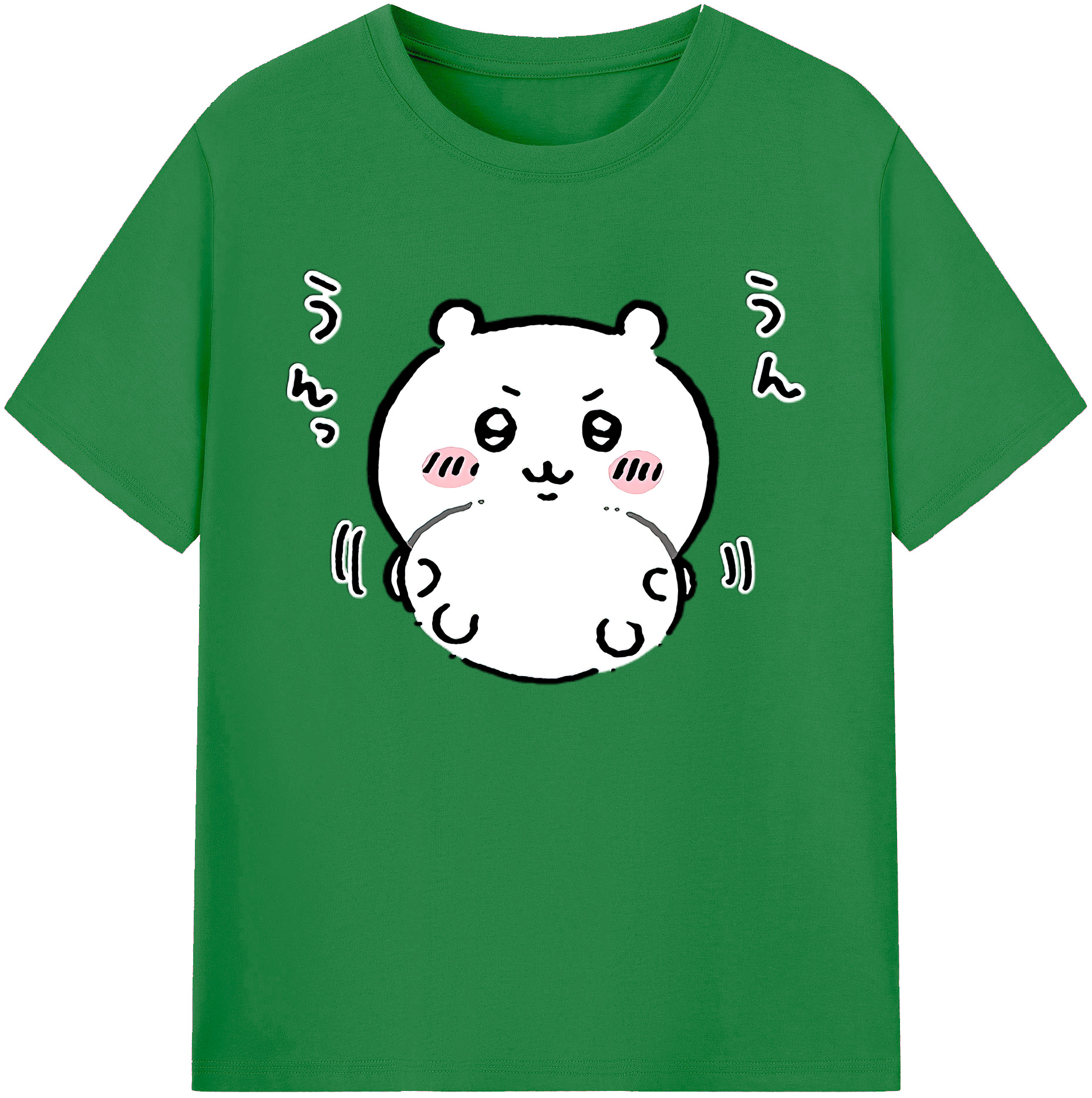（画像用） ちいかわ ちいかわ Chii-kawa chiikawa 綿100％ メンズ半袖Tシャツ｜肌触りやわらか＆通気性