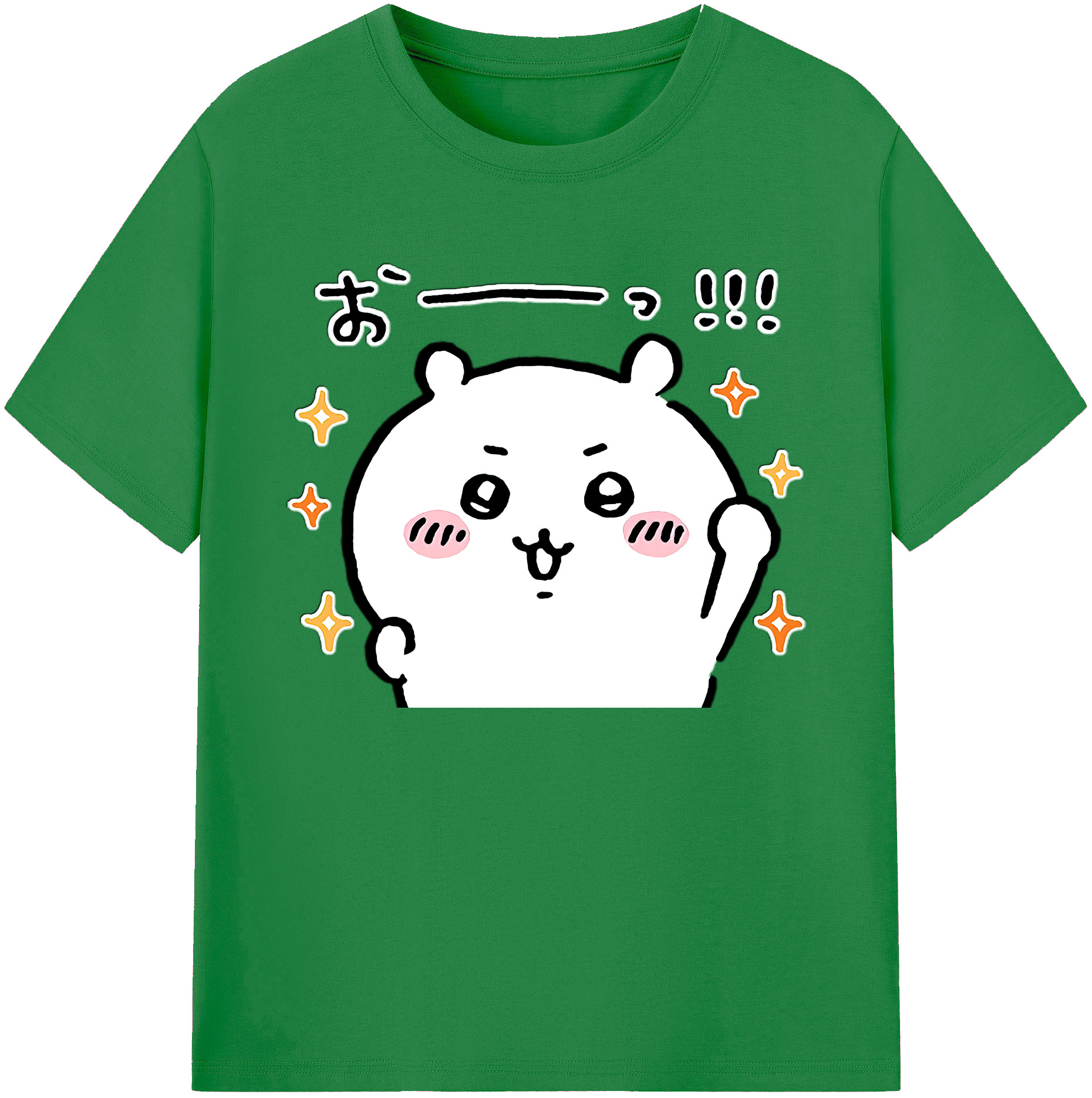 （画像用） ちいかわ ちいかわ Chii-kawa chiikawa 綿100％ メンズ半袖Tシャツ｜肌触りやわらか＆通気性