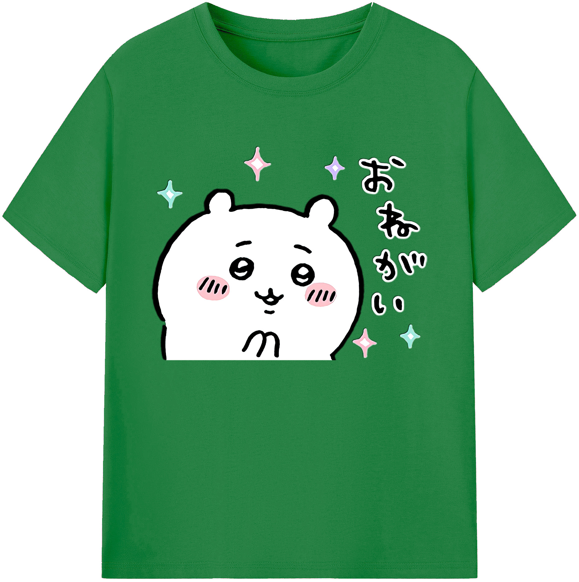（画像用） ちいかわ ちいかわ Chii-kawa chiikawa 綿100％ メンズ半袖Tシャツ｜肌触りやわらか＆通気性