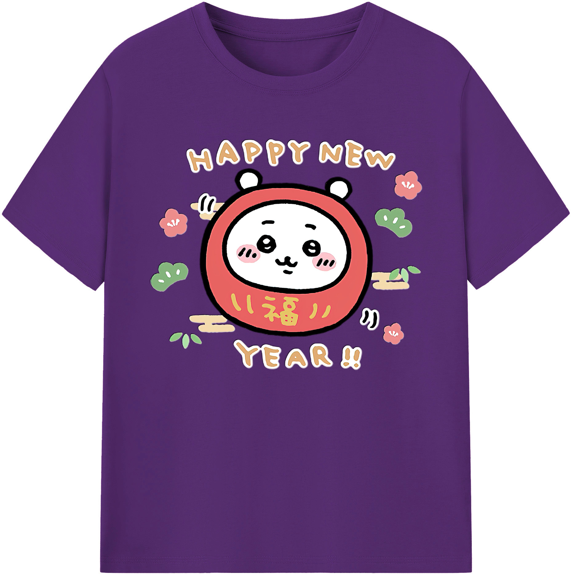 （画像用） ちいかわ ちいかわ Chii-kawa chiikawa 綿100％ メンズ半袖Tシャツ｜肌触りやわらか＆通気性