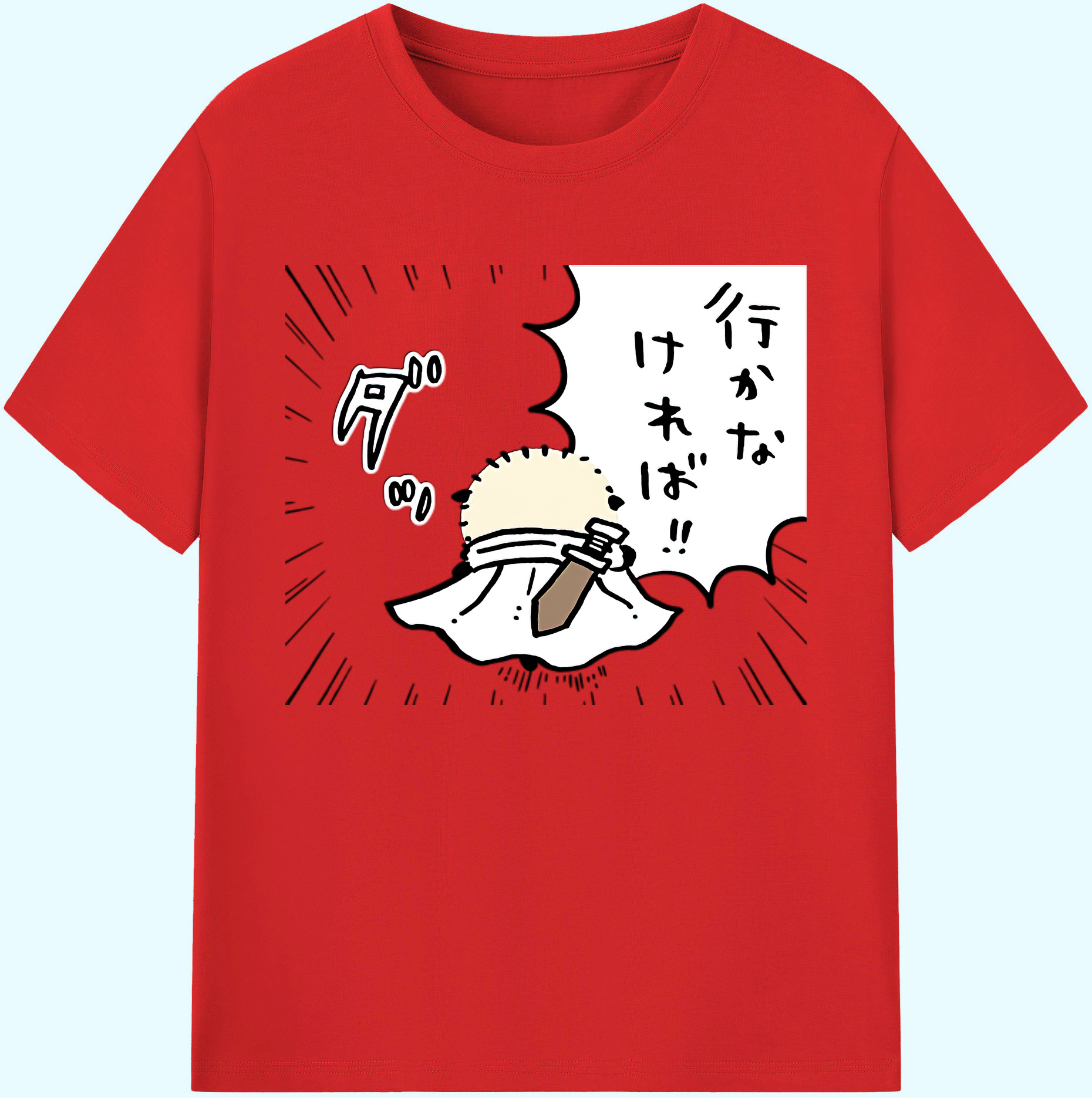 （画像用） ちいかわ ラッコ Chii-kawa Sea otter 綿100％ メンズ半袖Tシャツ｜肌触りやわらか＆通気性