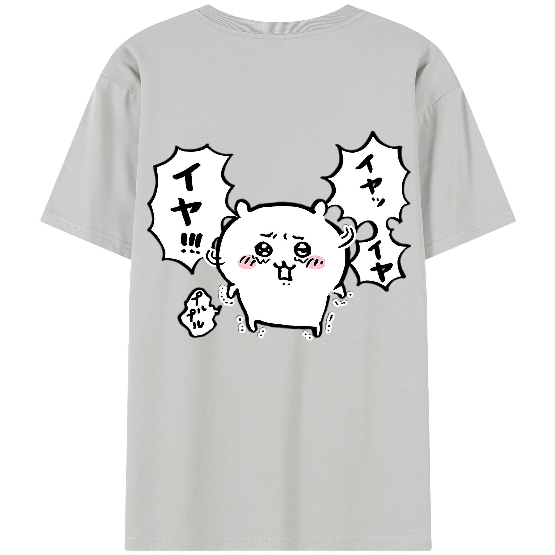 （画像用） ちいかわ ちいかわ Chii-kawa chiikawa レディース半袖Tシャツ(バックプリント)