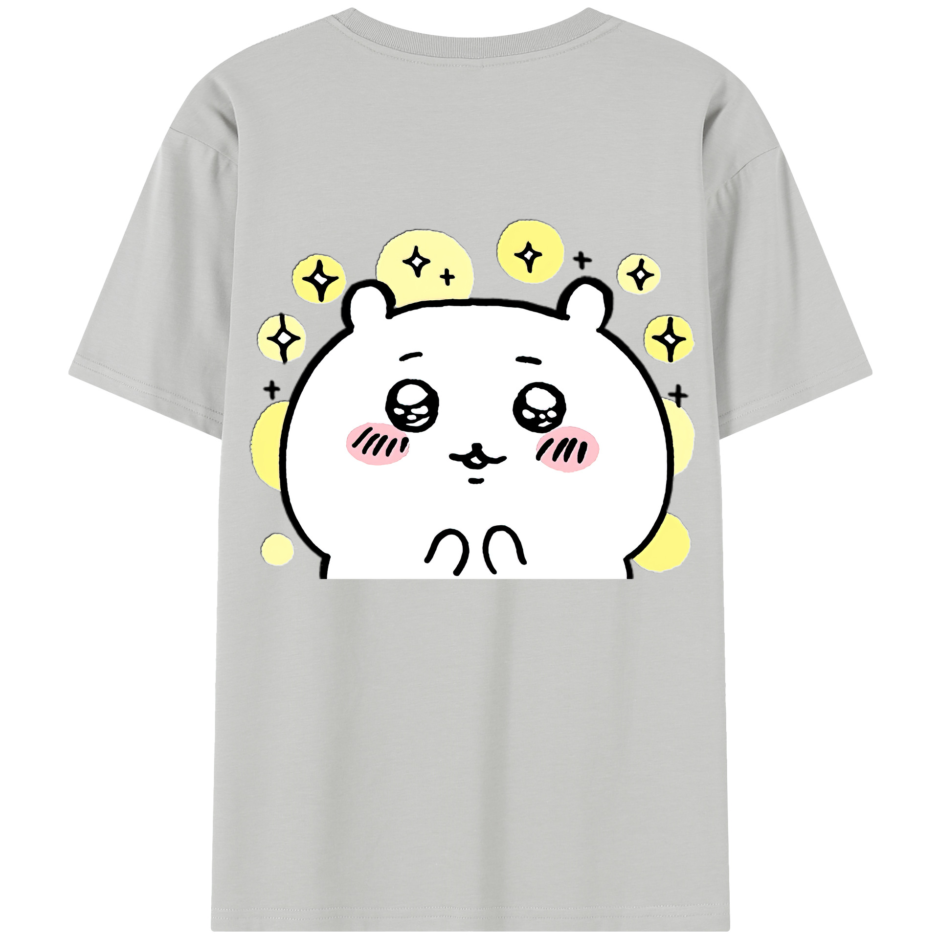 （画像用） ちいかわ ちいかわ Chii-kawa chiikawa レディース半袖Tシャツ(バックプリント)