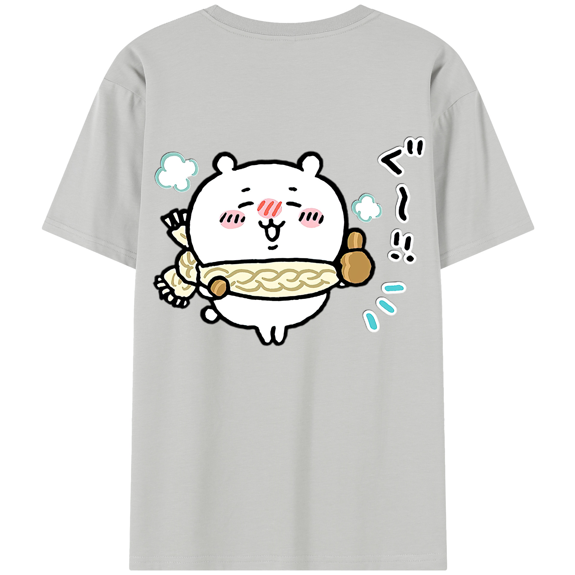 （画像用） ちいかわ ちいかわ Chii-kawa chiikawa レディース半袖Tシャツ(バックプリント)