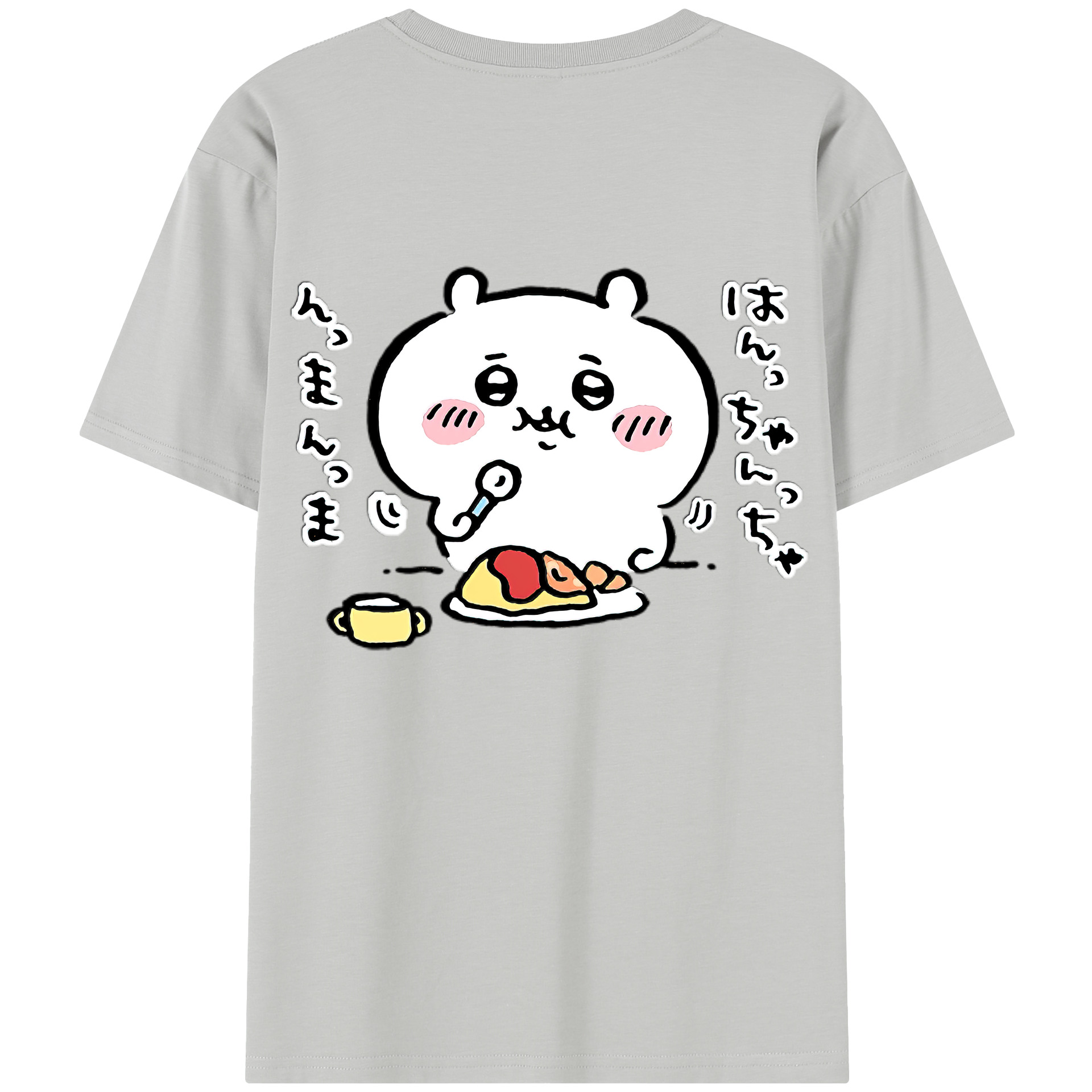 （画像用） ちいかわ ちいかわ Chii-kawa chiikawa レディース半袖Tシャツ(バックプリント)