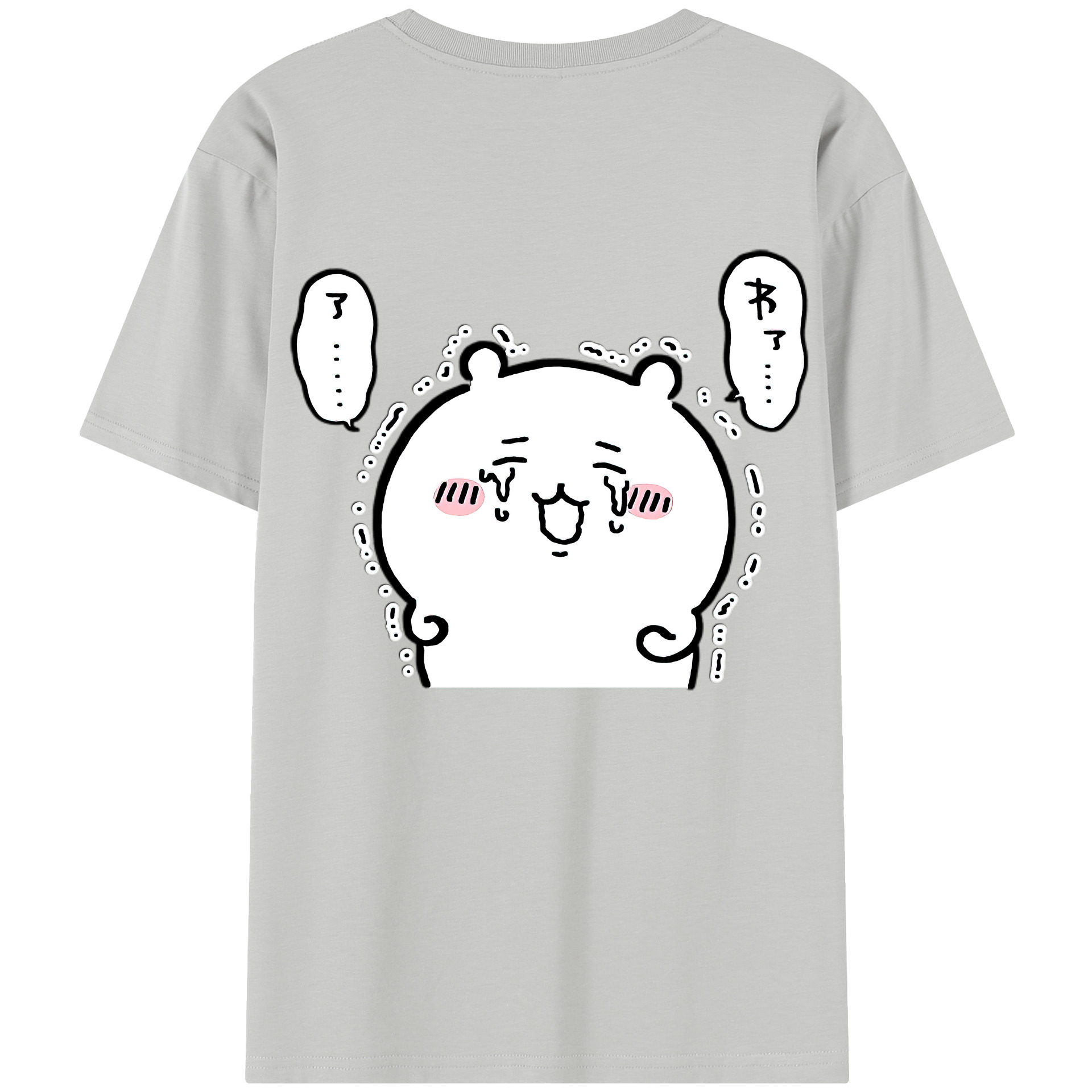 （画像用） ちいかわ ちいかわ Chii-kawa chiikawa レディース半袖Tシャツ(バックプリント)