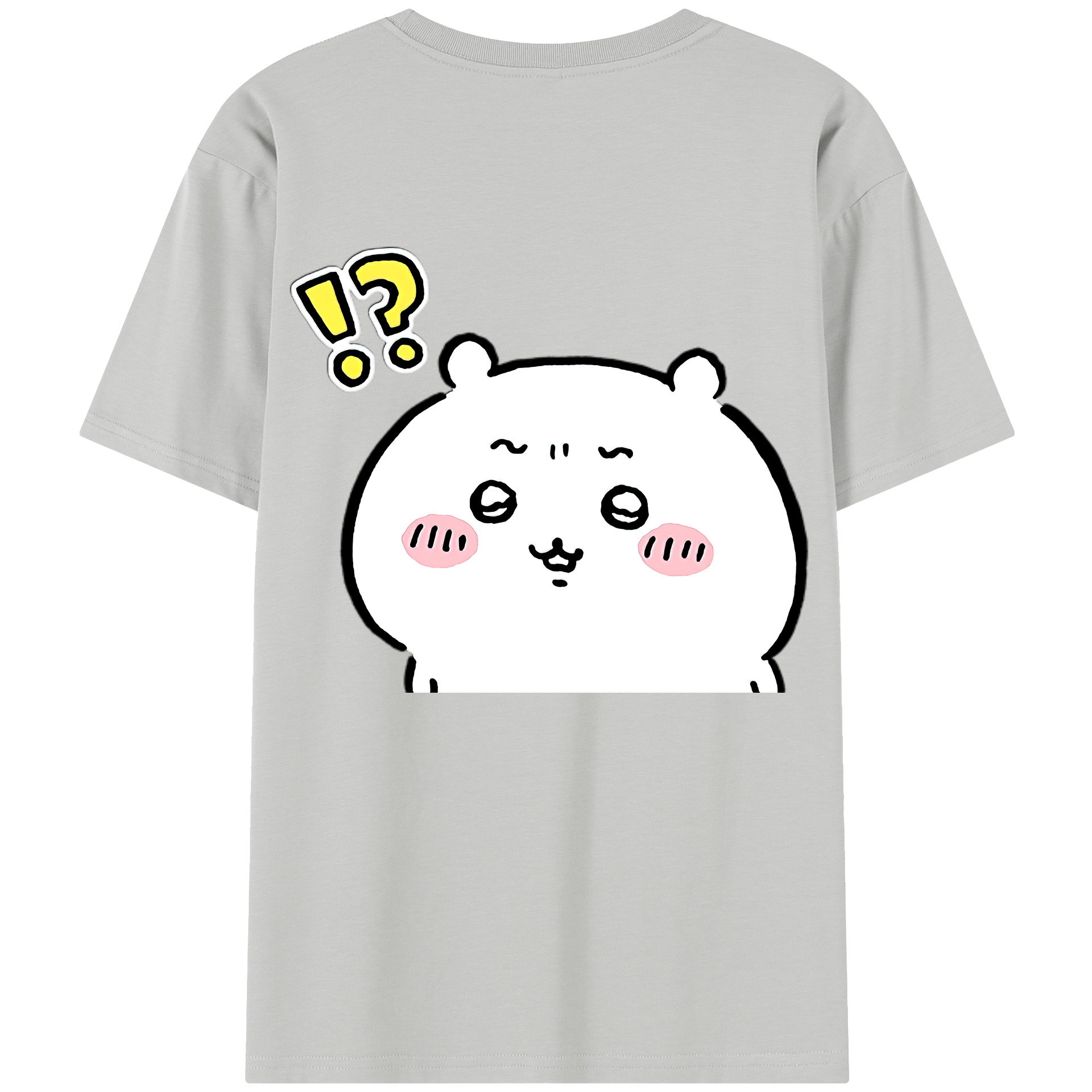 （画像用） ちいかわ ちいかわ Chii-kawa chiikawa レディース半袖Tシャツ(バックプリント)