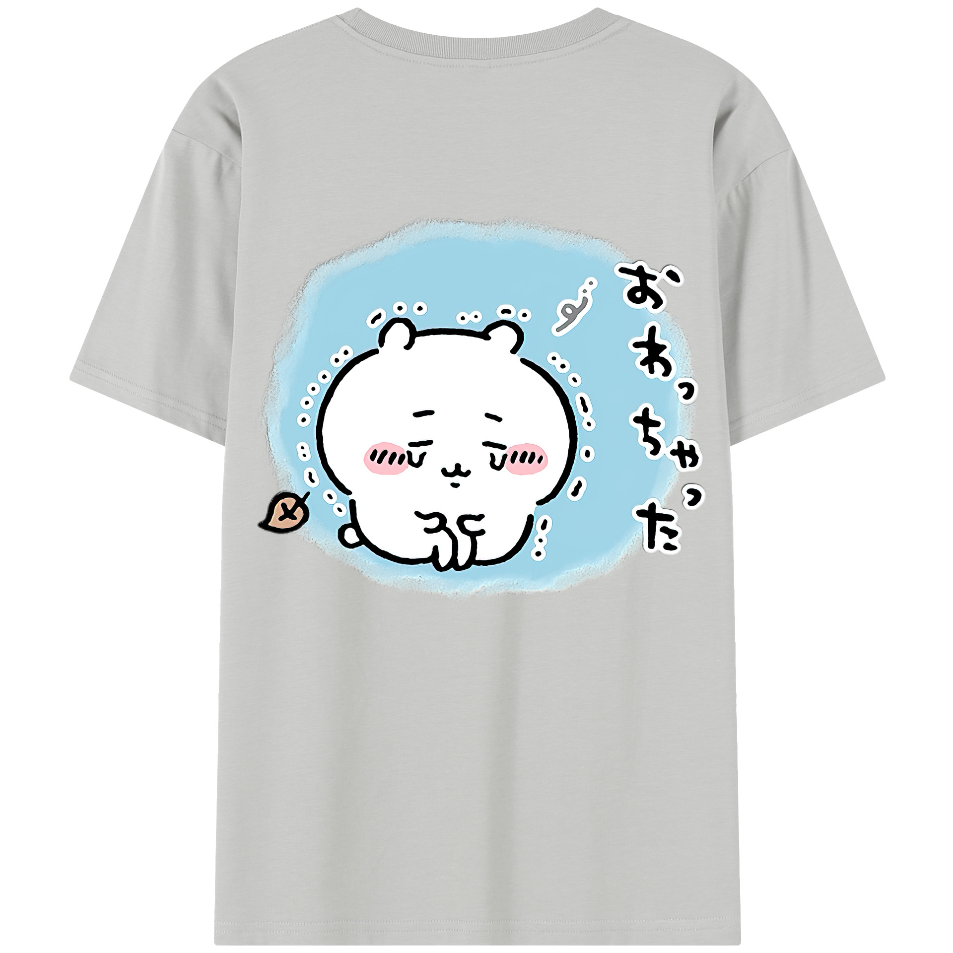 （画像用） ちいかわ ちいかわ Chii-kawa chiikawa レディース半袖Tシャツ(バックプリント)