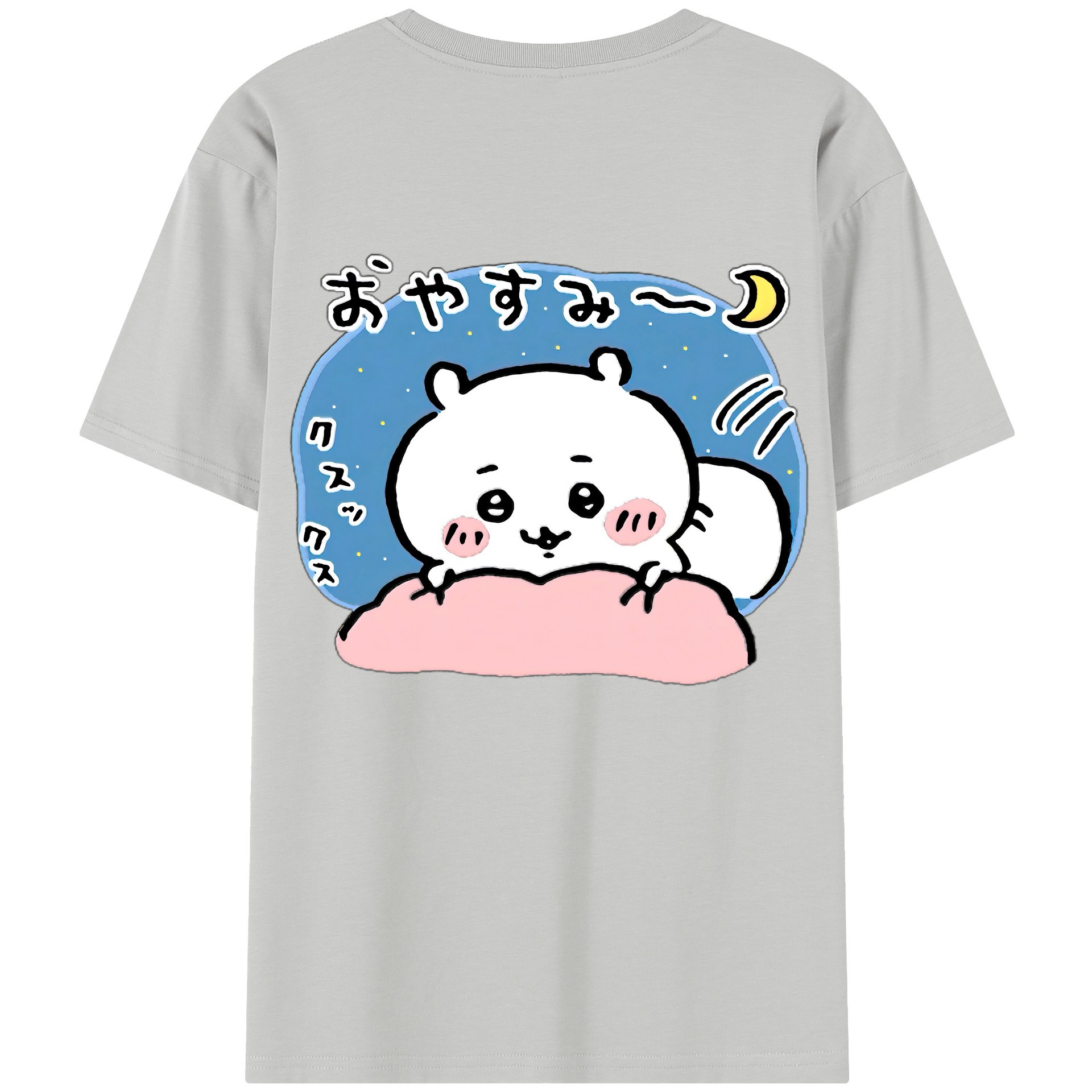 （画像用） ちいかわ ちいかわ Chii-kawa chiikawa レディース半袖Tシャツ(バックプリント)