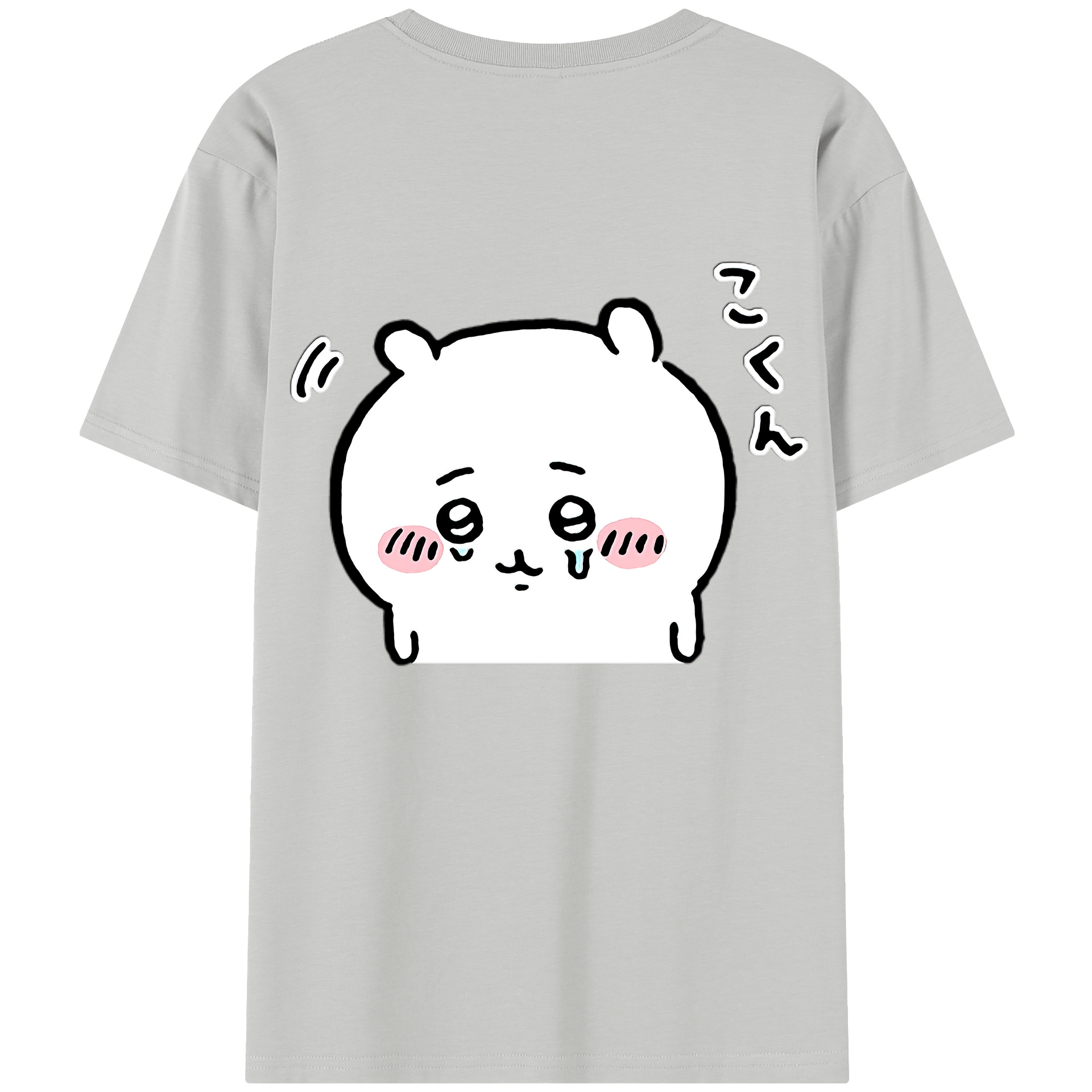 （画像用） ちいかわ ちいかわ Chii-kawa chiikawa レディース半袖Tシャツ(バックプリント)