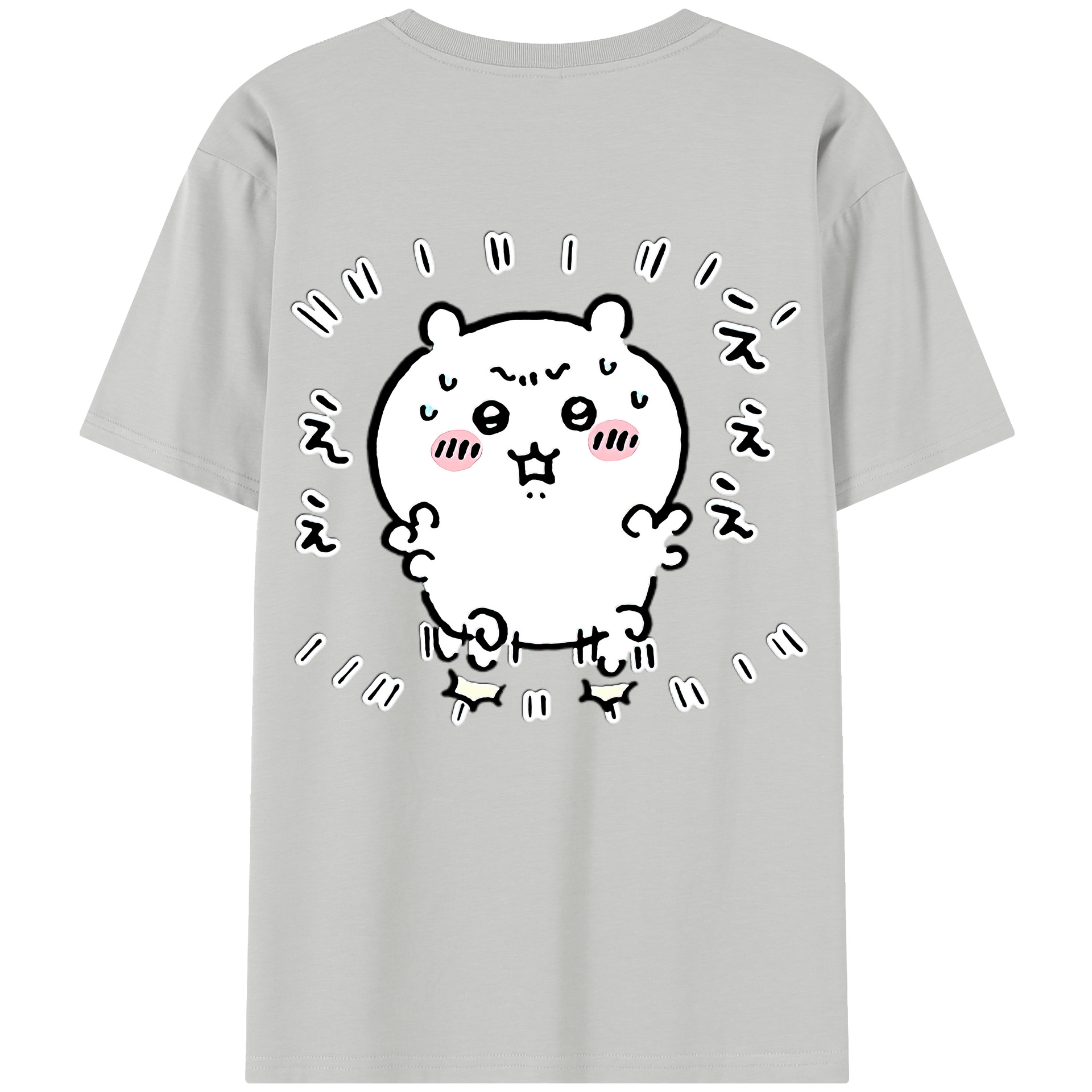 （画像用） ちいかわ ちいかわ Chii-kawa chiikawa レディース半袖Tシャツ(バックプリント)