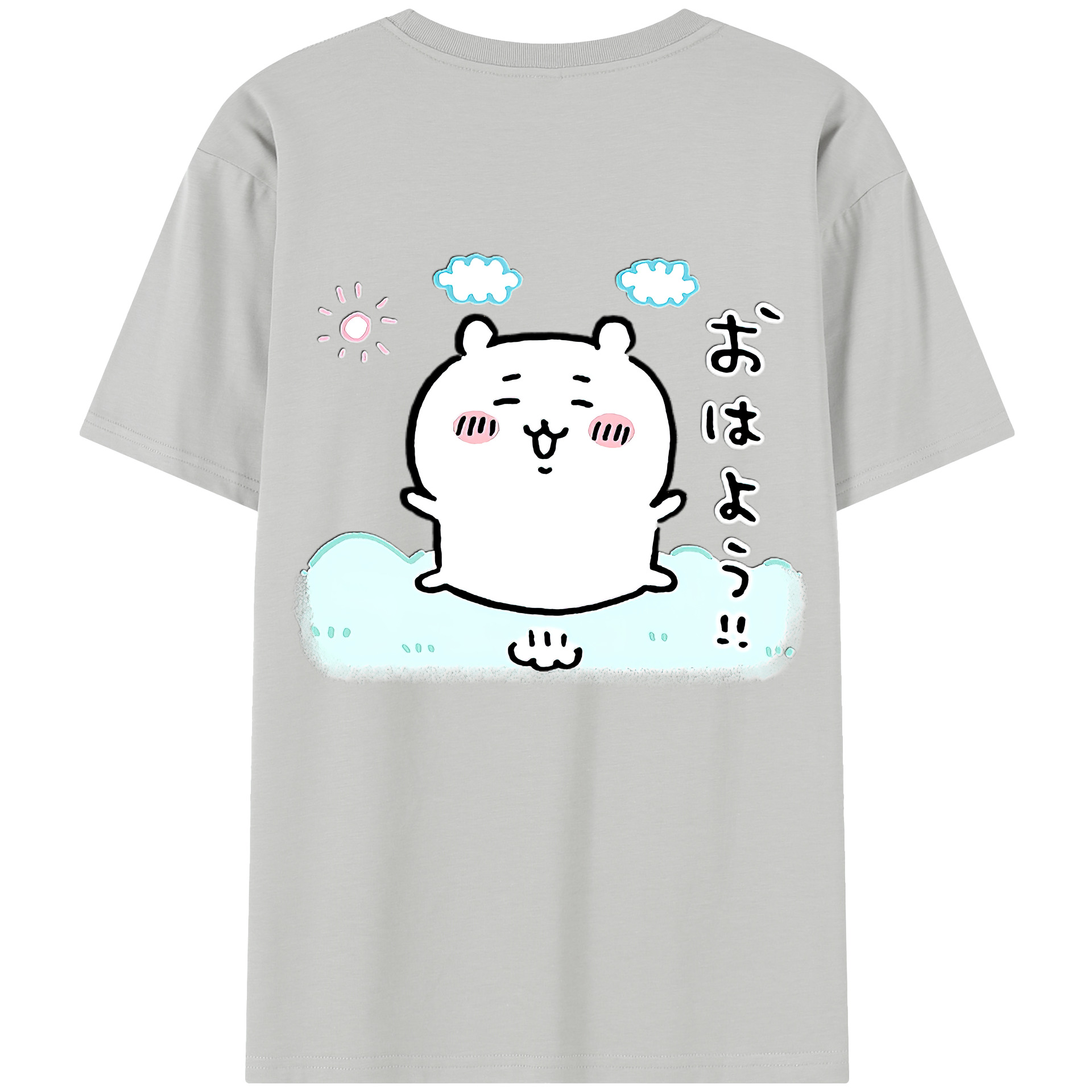 （画像用） ちいかわ ちいかわ Chii-kawa chiikawa レディース半袖Tシャツ(バックプリント)