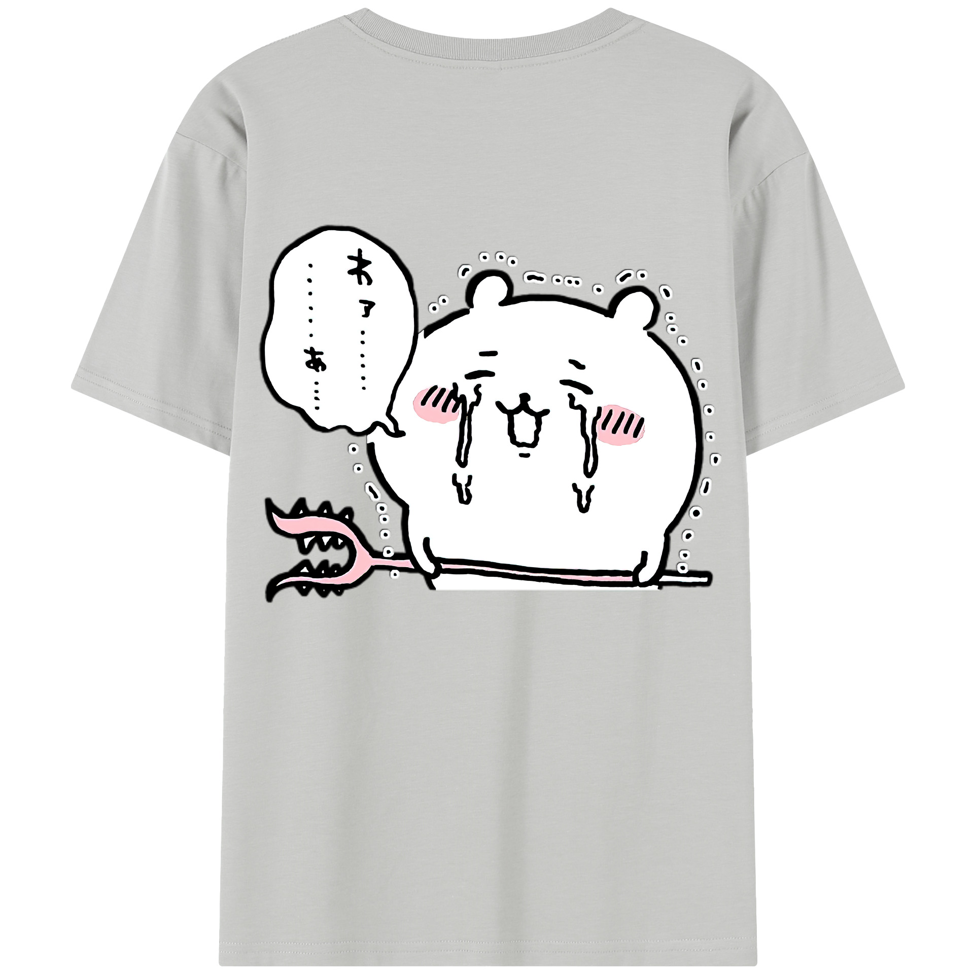 （画像用） ちいかわ ちいかわ Chii-kawa chiikawa レディース半袖Tシャツ(バックプリント)