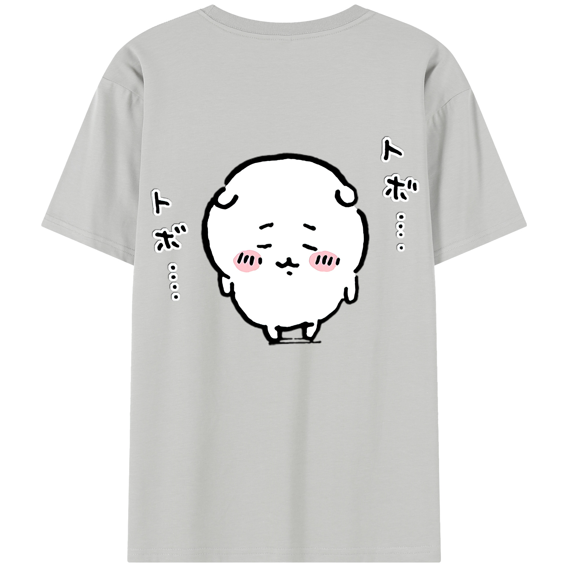 （画像用） ちいかわ ちいかわ Chii-kawa chiikawa レディース半袖Tシャツ(バックプリント)