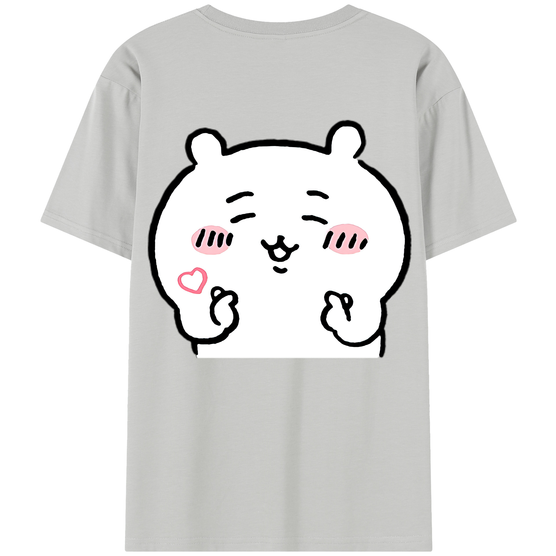 （画像用） ちいかわ ちいかわ Chii-kawa chiikawa レディース半袖Tシャツ(バックプリント)