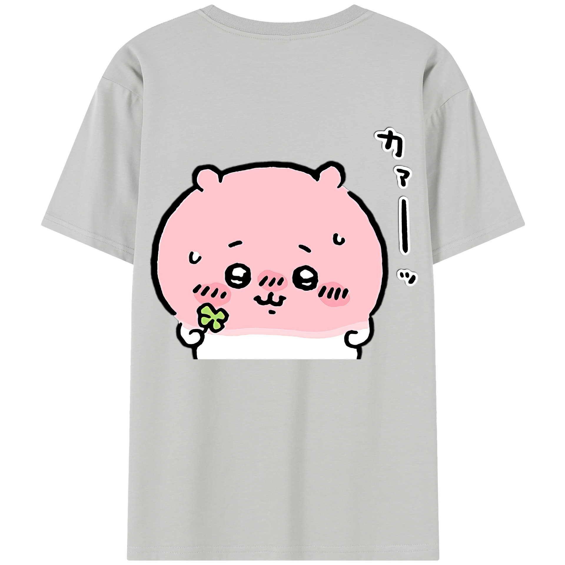 （画像用） ちいかわ ちいかわ Chii-kawa chiikawa レディース半袖Tシャツ(バックプリント)