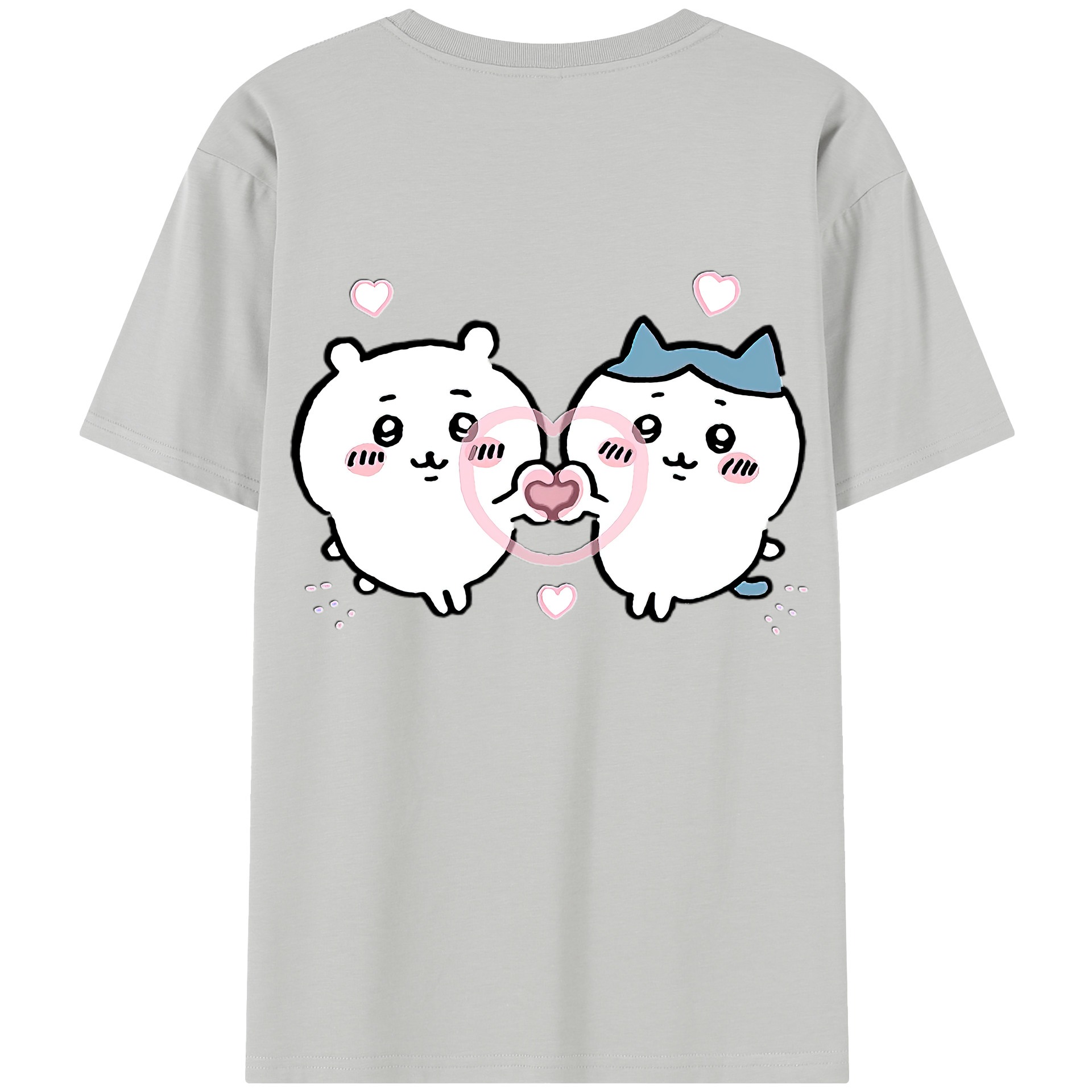 （画像用） ちいかわ ちいかわ Chii-kawa chiikawa レディース半袖Tシャツ(バックプリント)