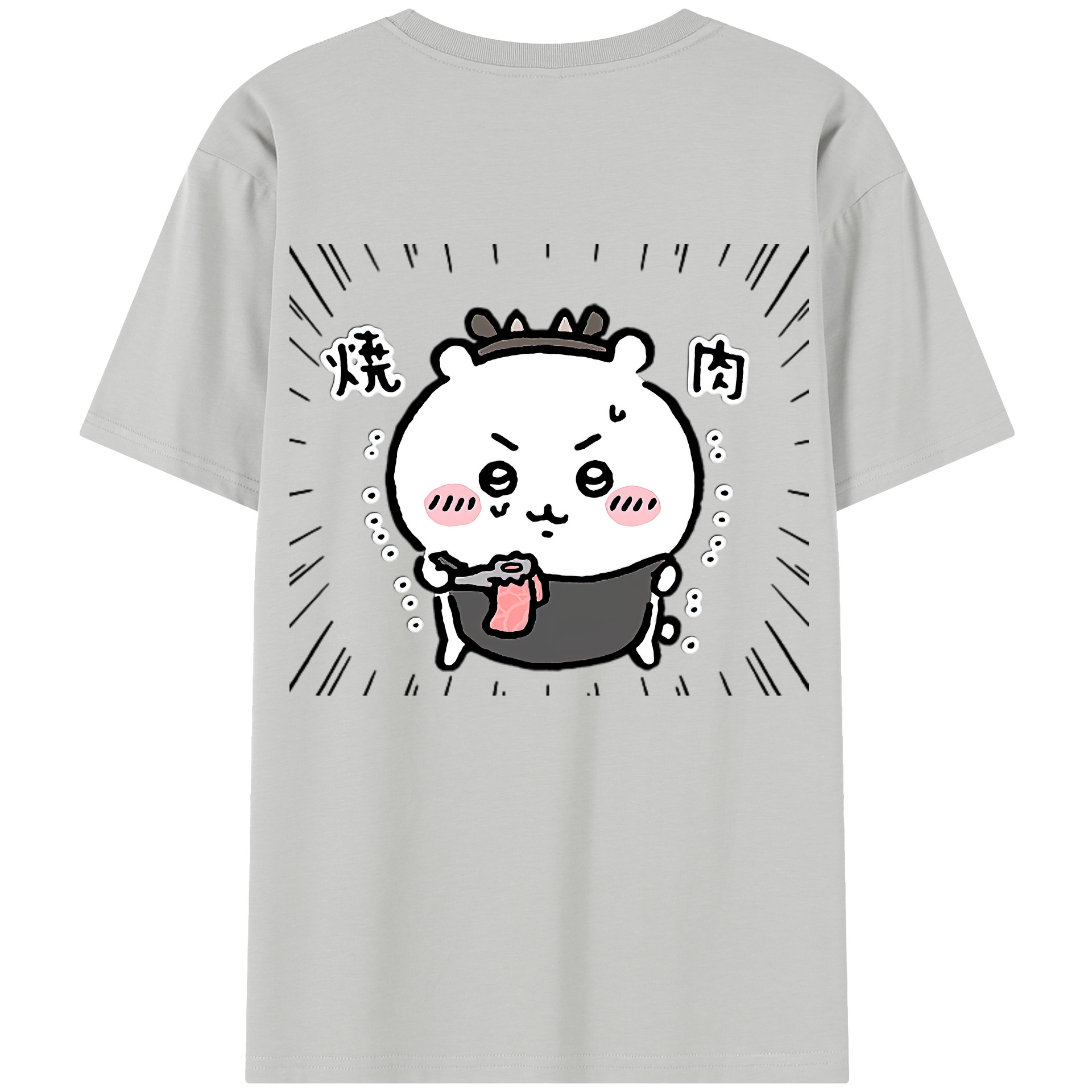 （画像用） ちいかわ ちいかわ Chii-kawa chiikawa レディース半袖Tシャツ(バックプリント)