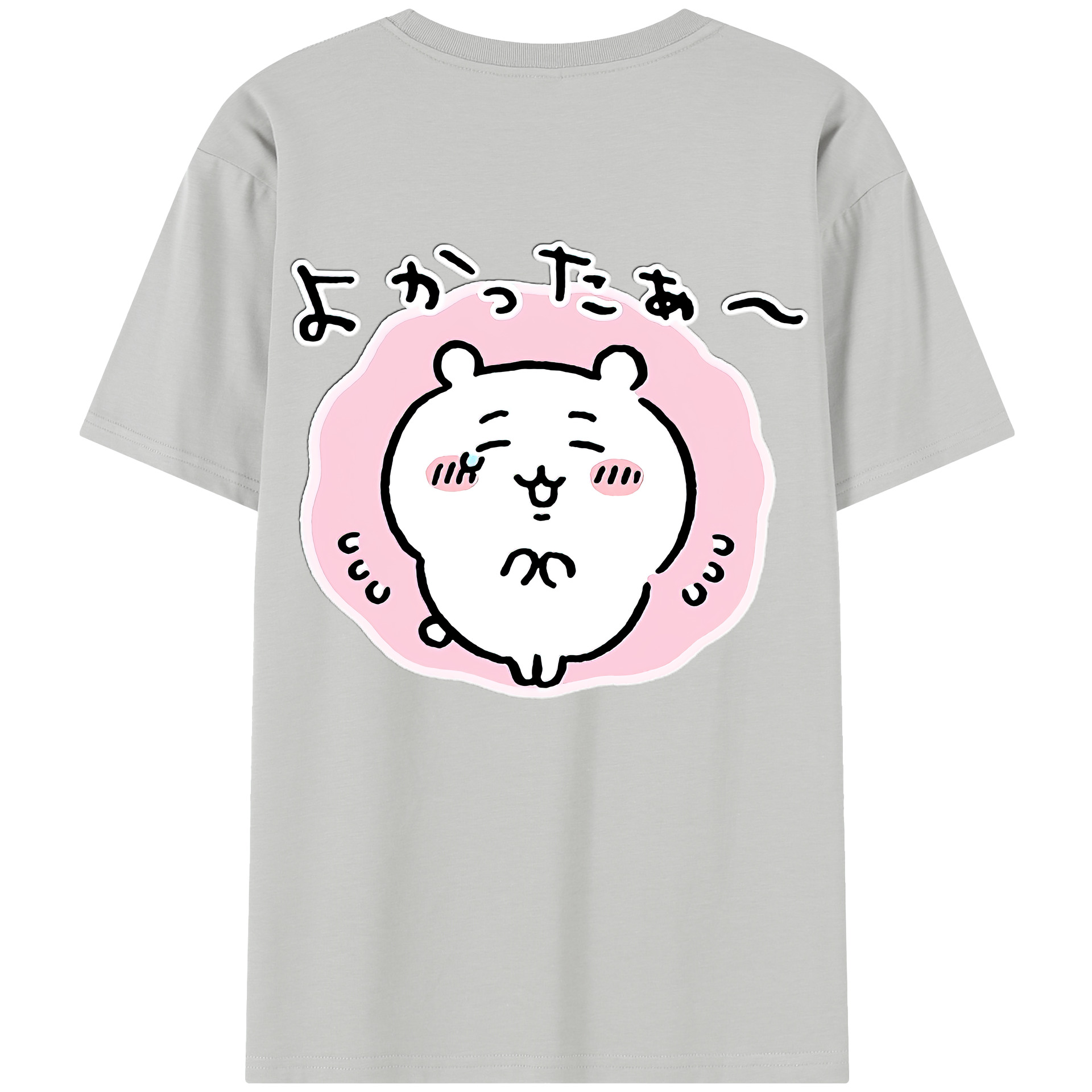 （画像用） ちいかわ ちいかわ Chii-kawa chiikawa レディース半袖Tシャツ(バックプリント)