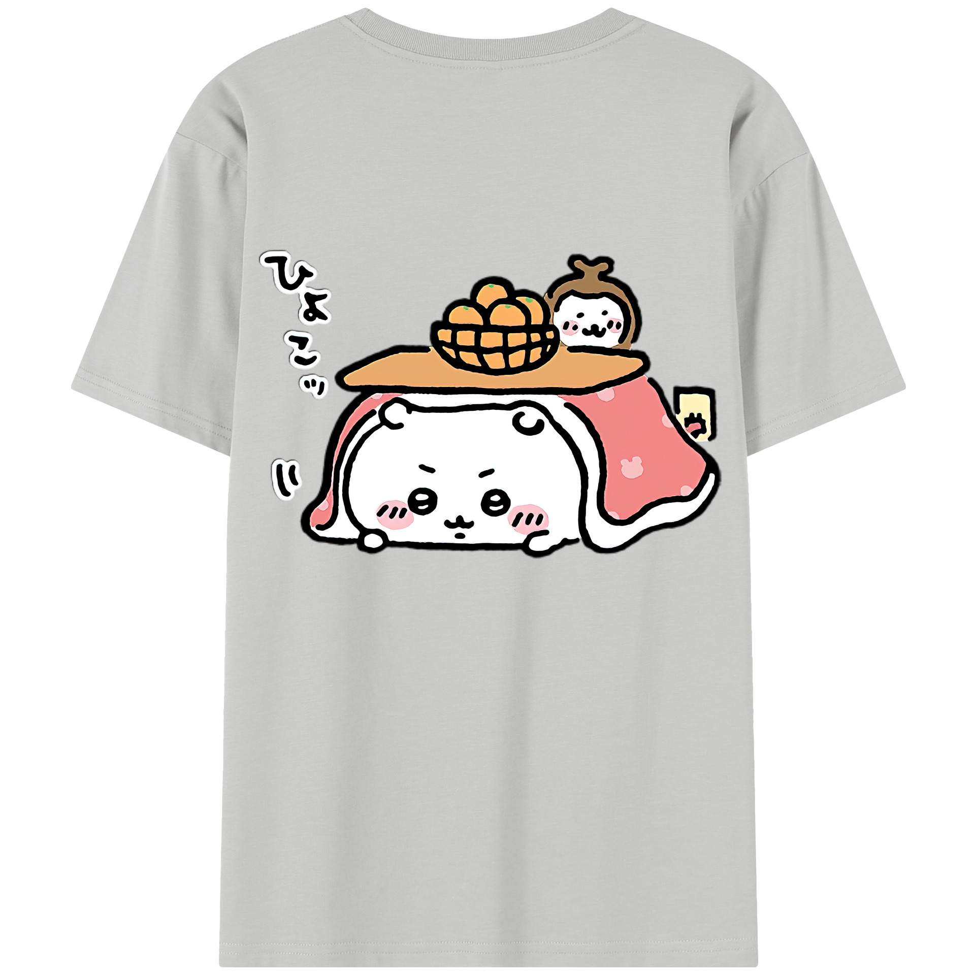 （画像用） ちいかわ ちいかわ Chii-kawa chiikawa レディース半袖Tシャツ(バックプリント)