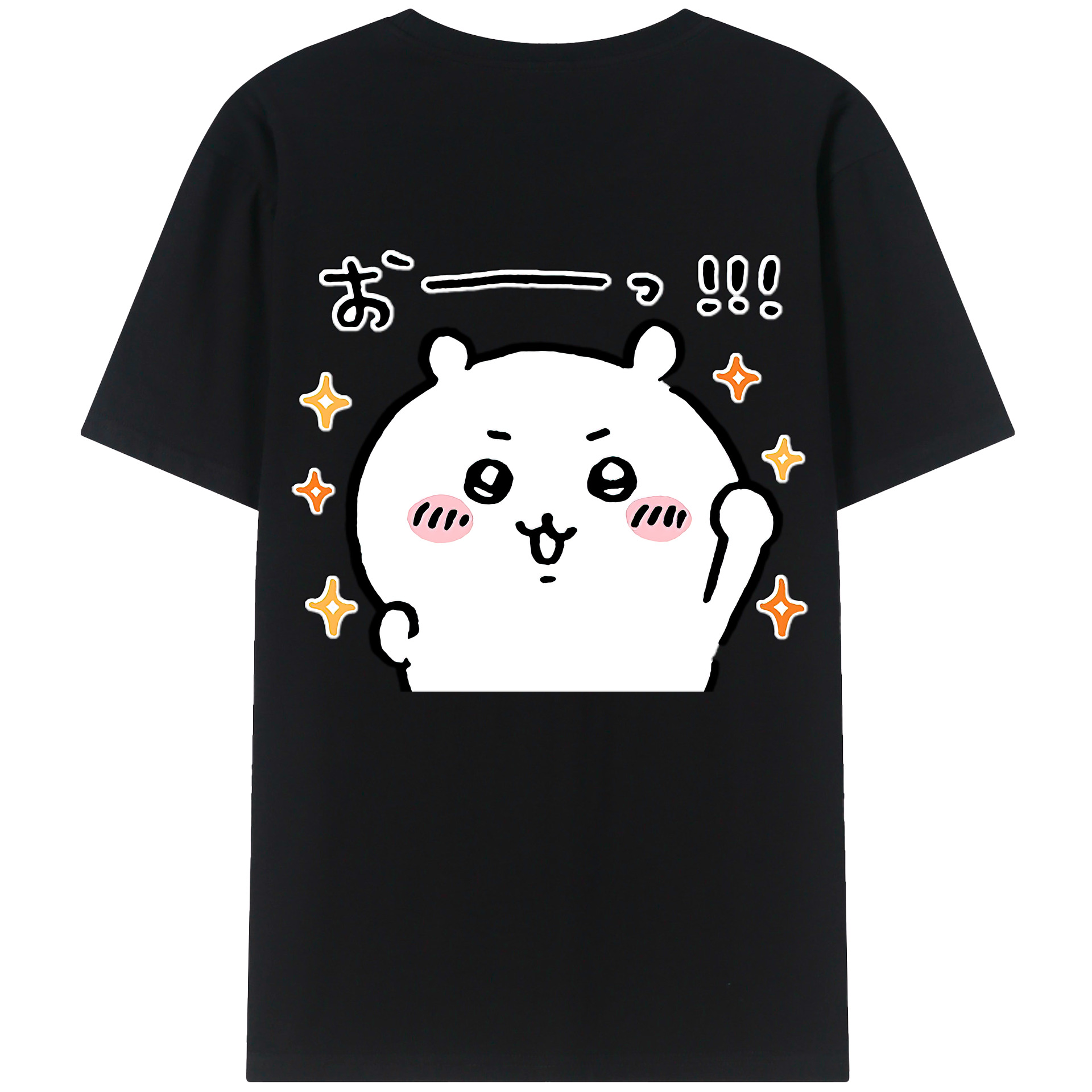 （画像用） ちいかわ ちいかわ Chii-kawa chiikawa レディース半袖Tシャツ(バックプリント)