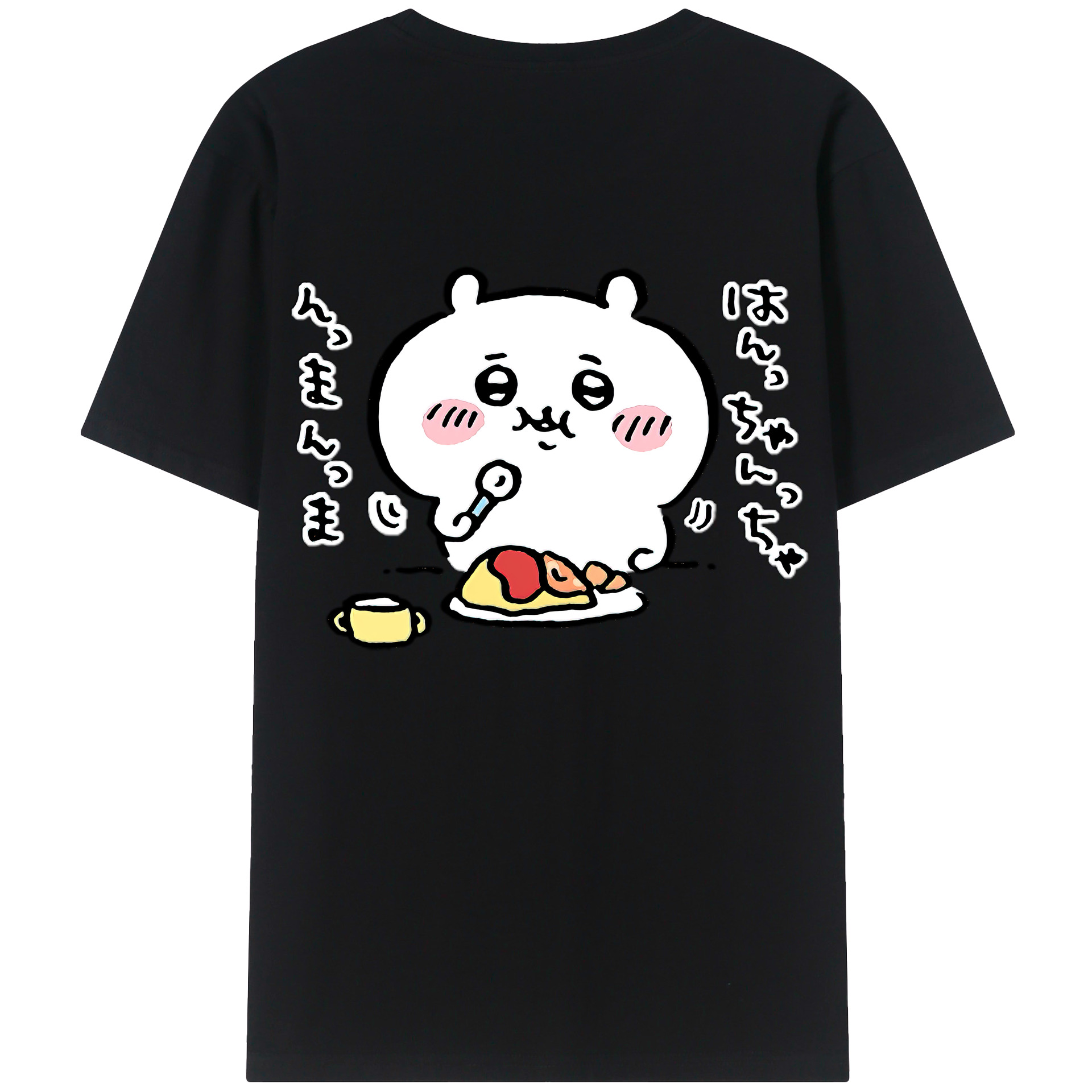 （画像用） ちいかわ ちいかわ Chii-kawa chiikawa レディース半袖Tシャツ(バックプリント)