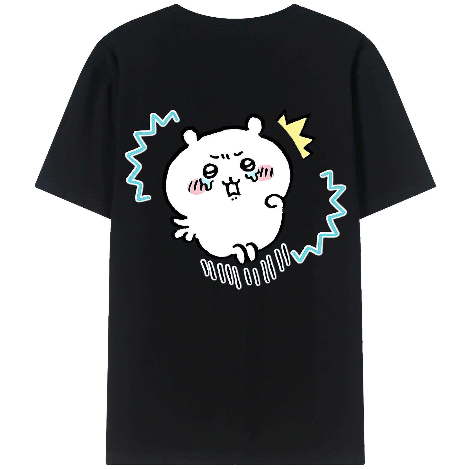 （画像用） ちいかわ ちいかわ Chii-kawa chiikawa レディース半袖Tシャツ(バックプリント)