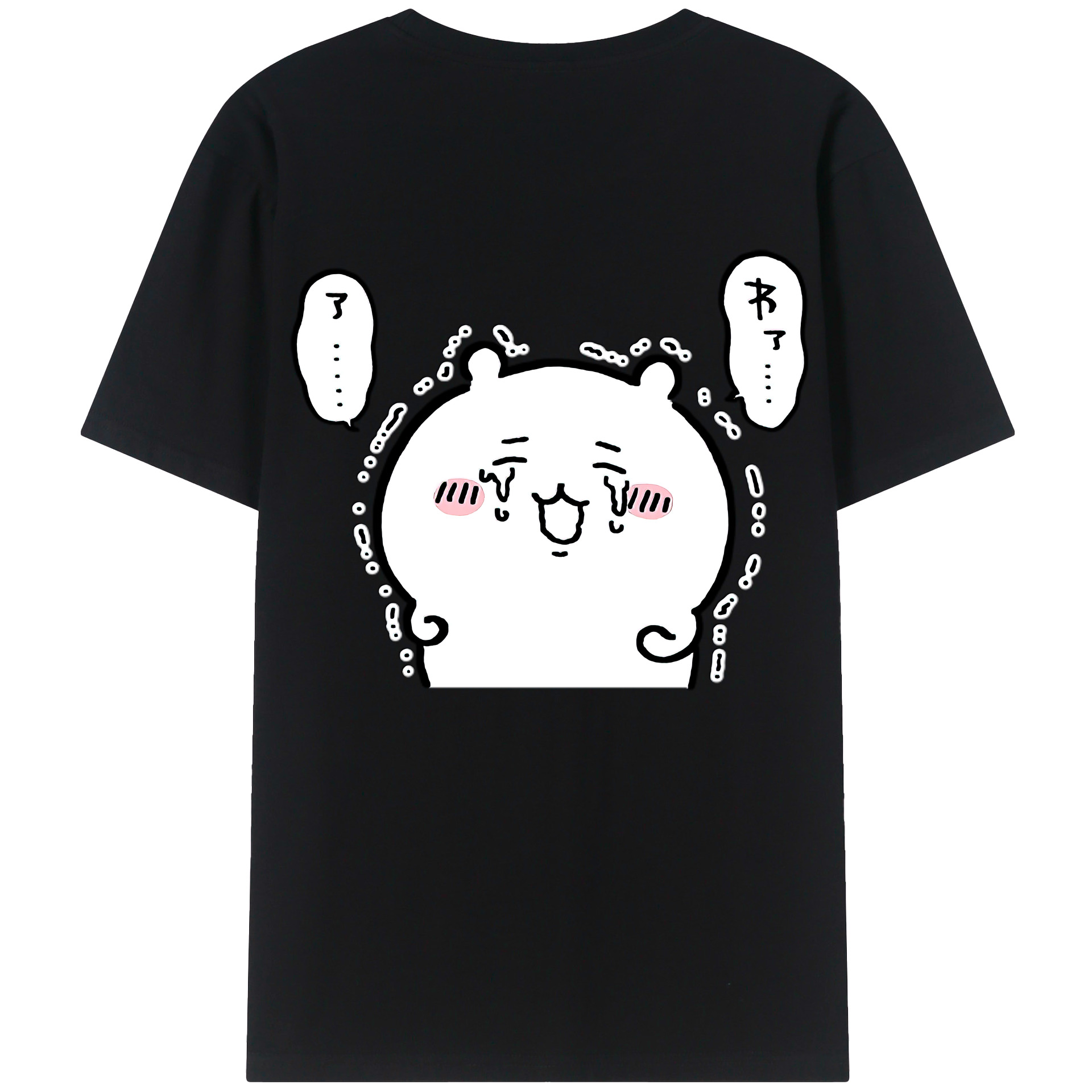 （画像用） ちいかわ ちいかわ Chii-kawa chiikawa レディース半袖Tシャツ(バックプリント)