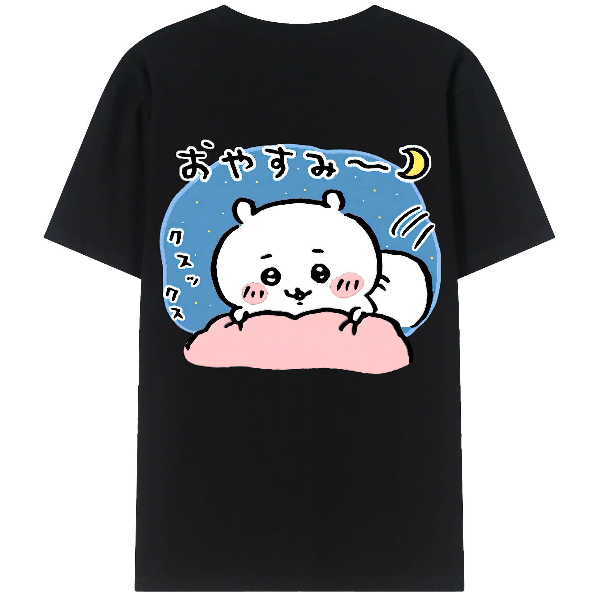 （画像用） ちいかわ ちいかわ Chii-kawa chiikawa レディース半袖Tシャツ(バックプリント)