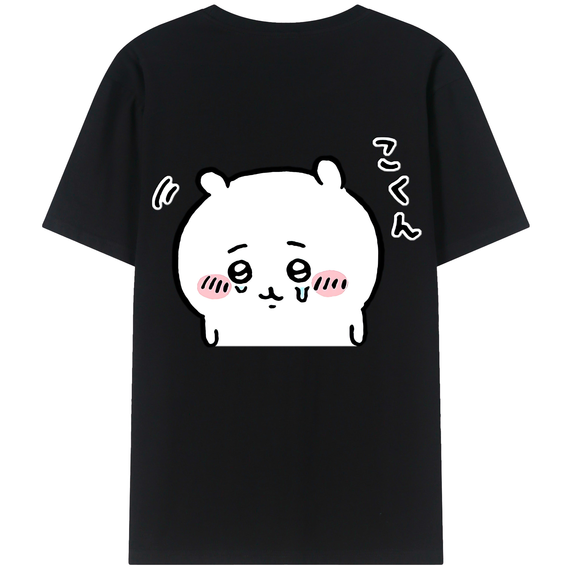 （画像用） ちいかわ ちいかわ Chii-kawa chiikawa レディース半袖Tシャツ(バックプリント)