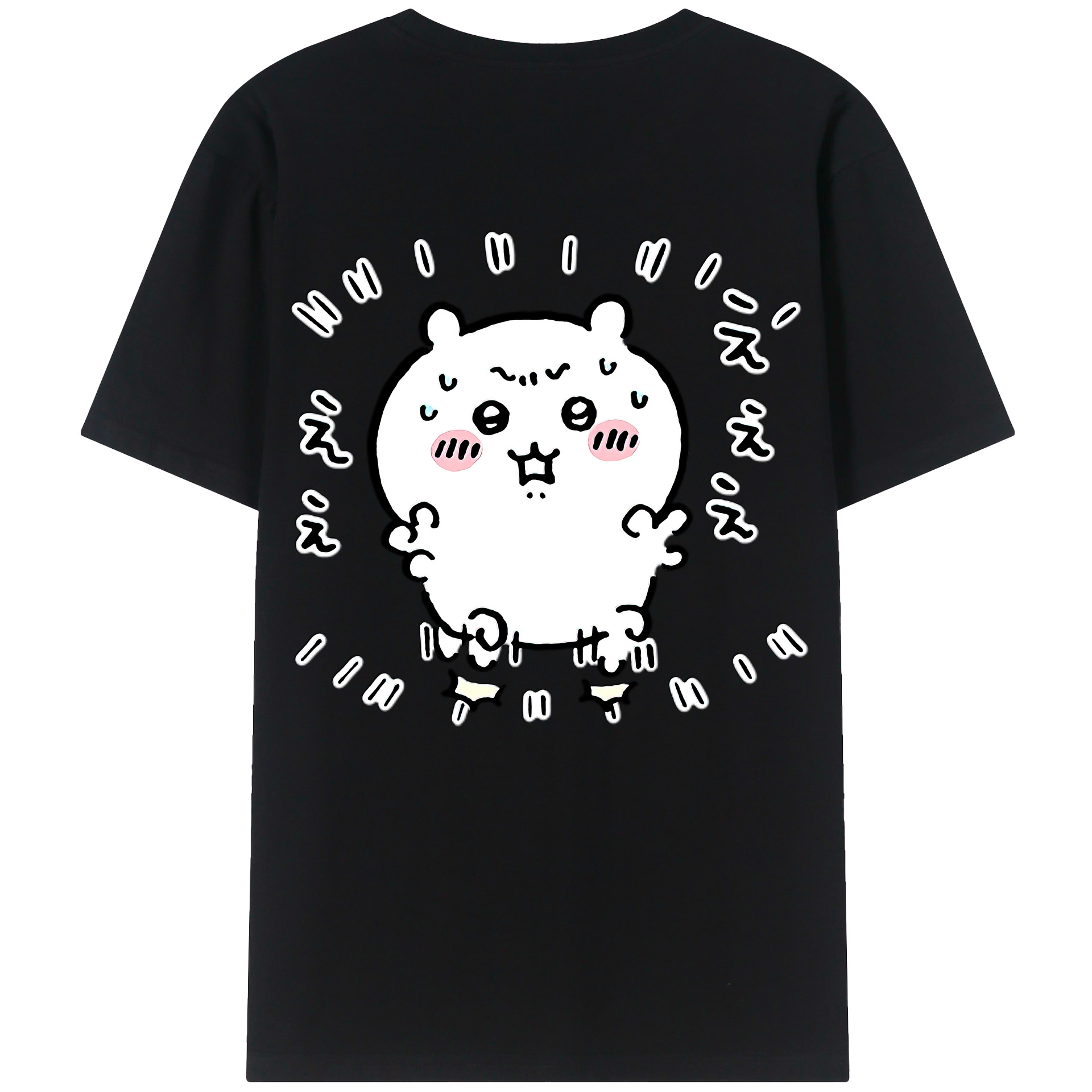 （画像用） ちいかわ ちいかわ Chii-kawa chiikawa レディース半袖Tシャツ(バックプリント)