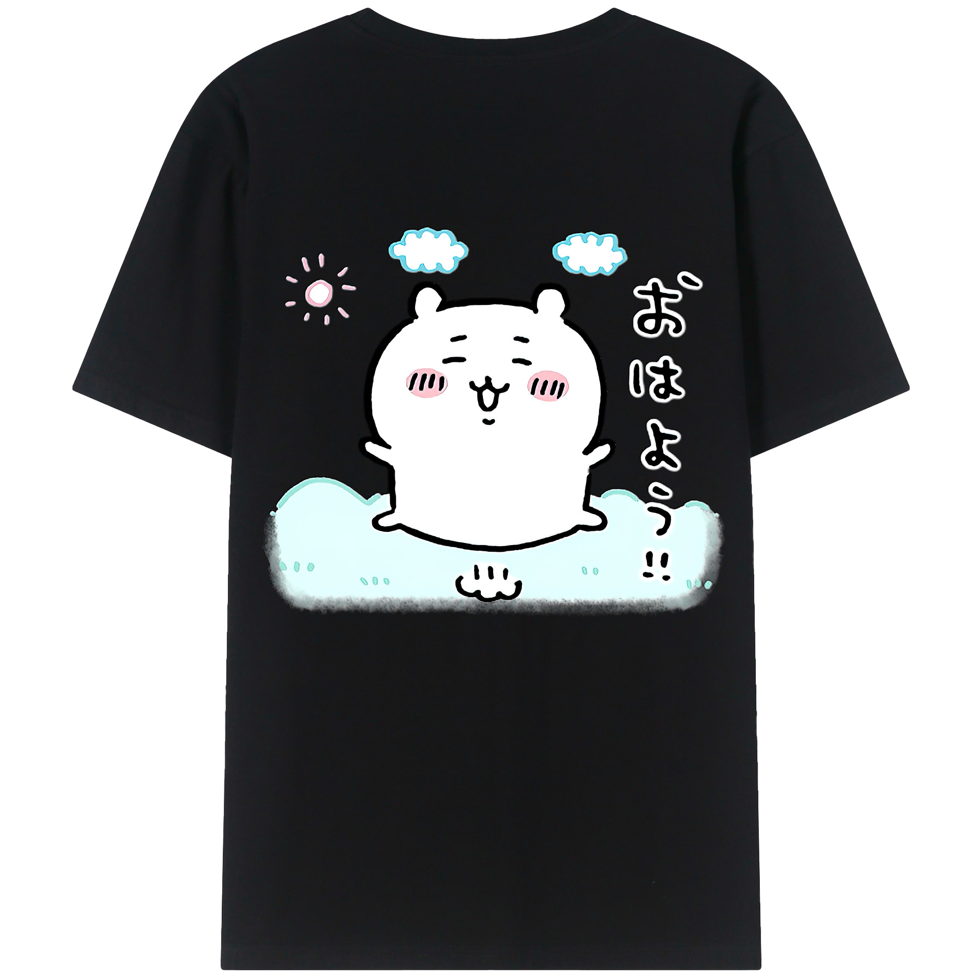 （画像用） ちいかわ ちいかわ Chii-kawa chiikawa レディース半袖Tシャツ(バックプリント)