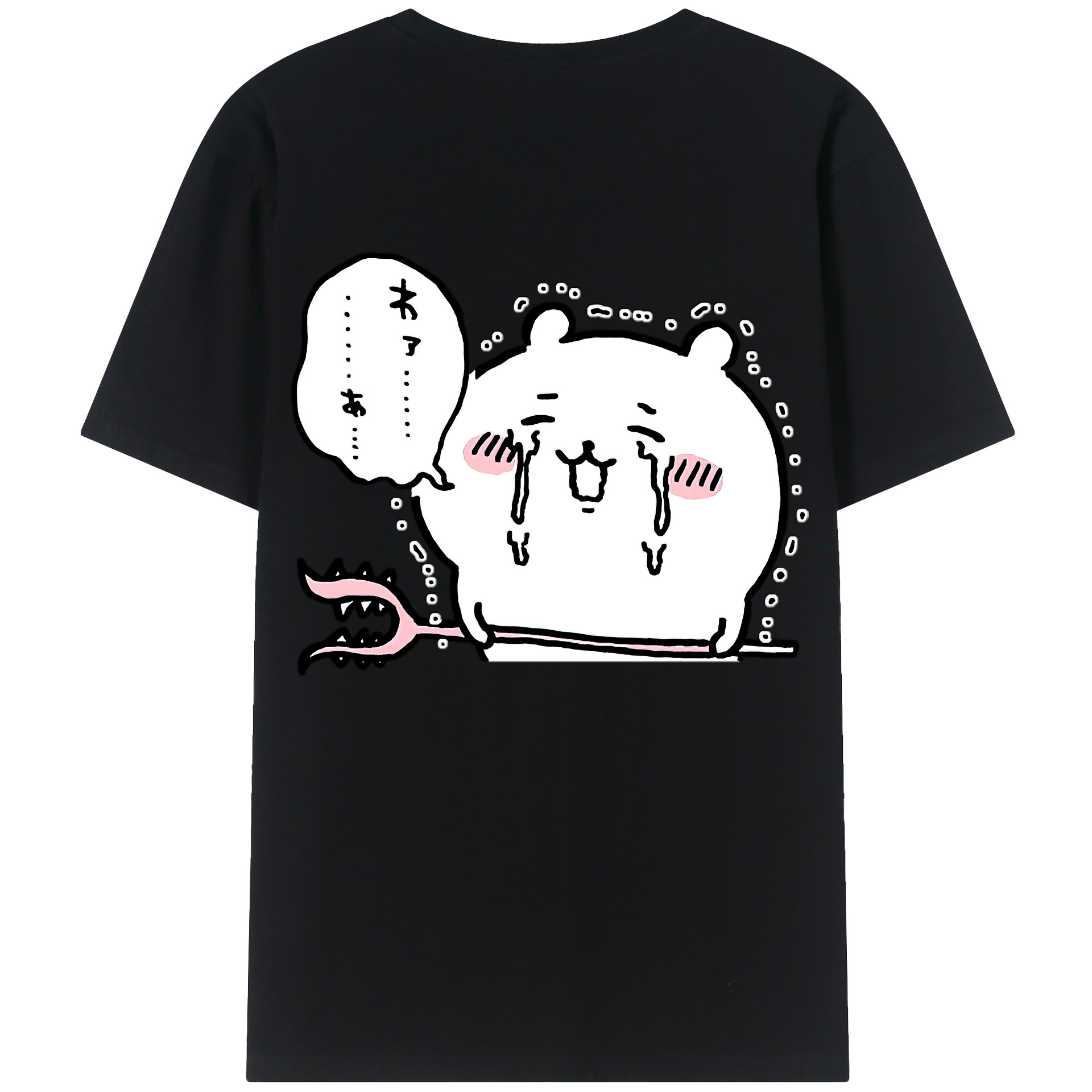 （画像用） ちいかわ ちいかわ Chii-kawa chiikawa レディース半袖Tシャツ(バックプリント)