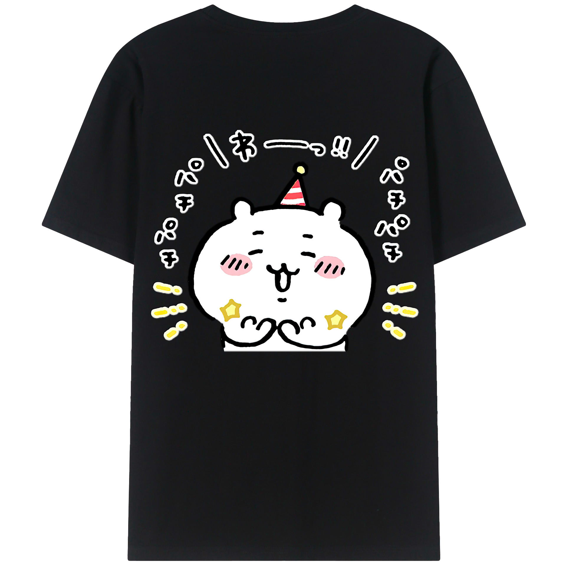 （画像用） ちいかわ ちいかわ Chii-kawa chiikawa レディース半袖Tシャツ(バックプリント)