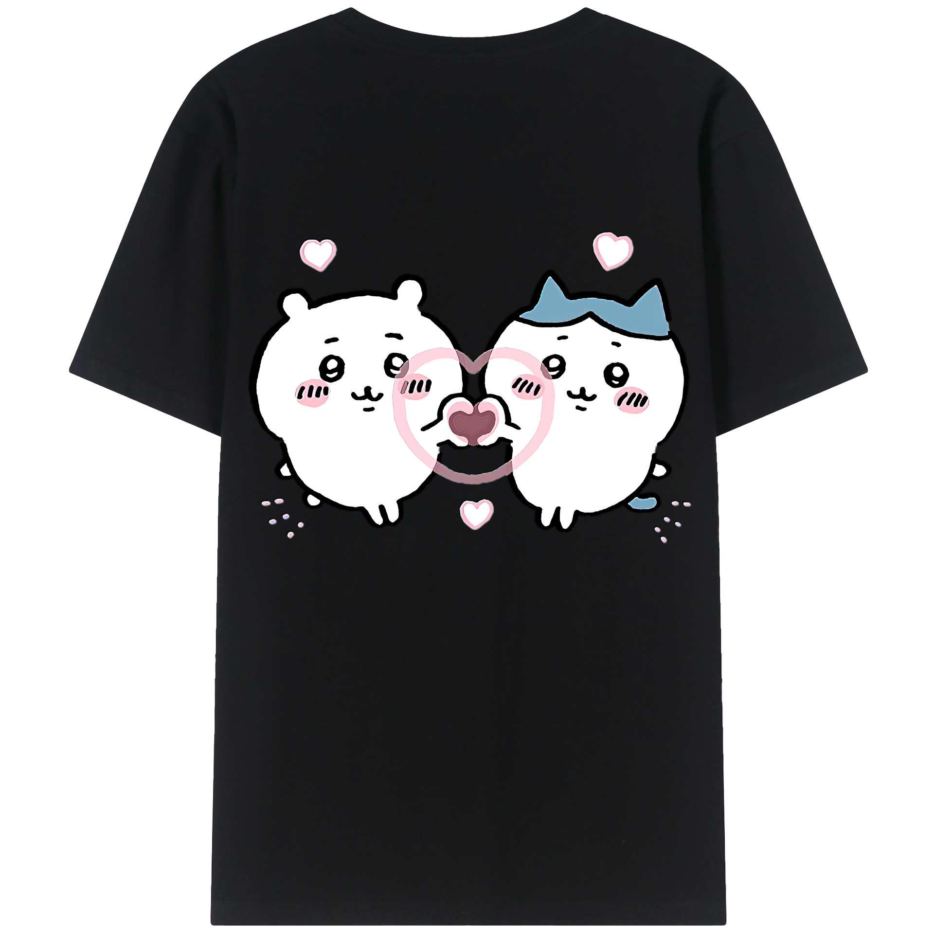 （画像用） ちいかわ ちいかわ Chii-kawa chiikawa レディース半袖Tシャツ(バックプリント)